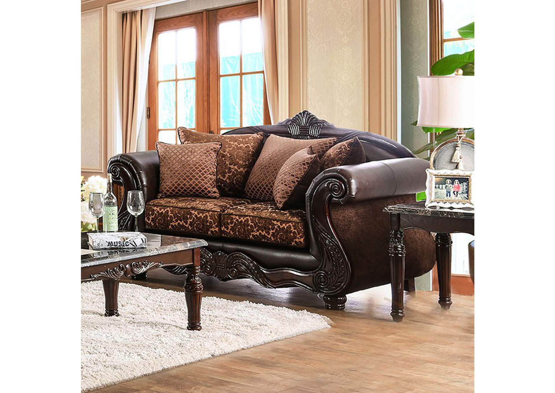 Elpis Love Seat,Furniture of America