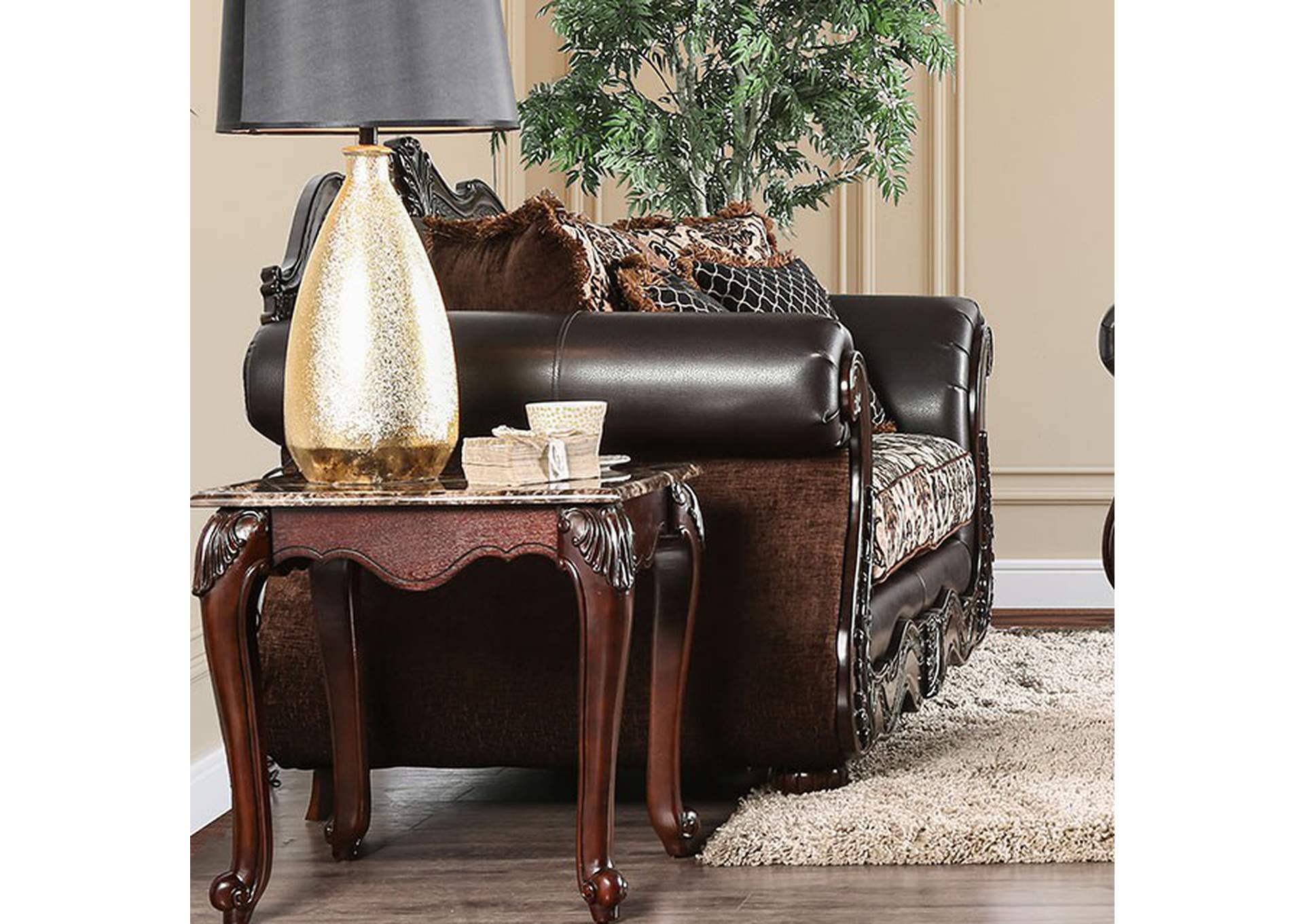 Jamael Love Seat,Furniture of America