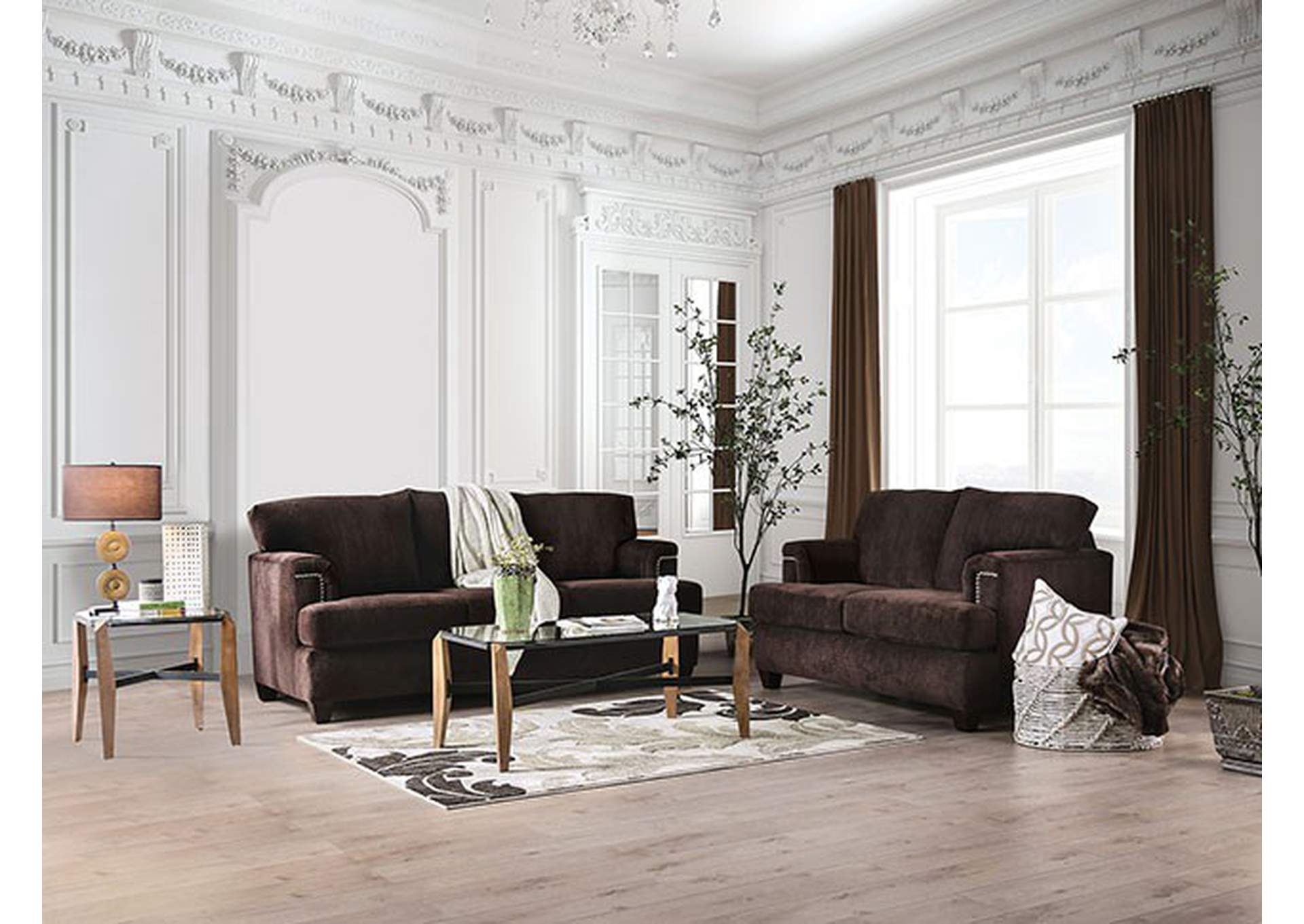 Brynlee Corner,Furniture of America