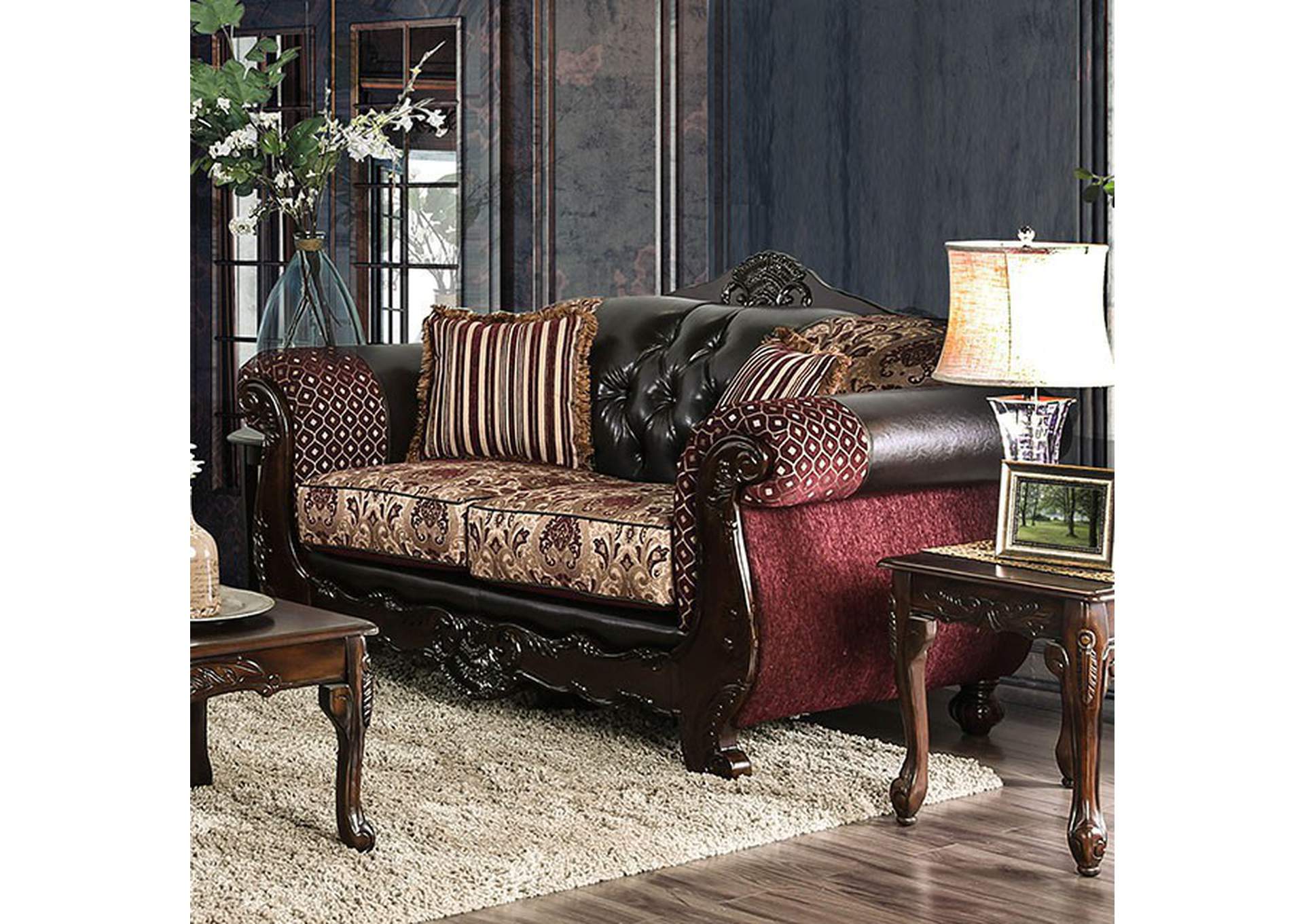 Quirino Love Seat,Furniture of America