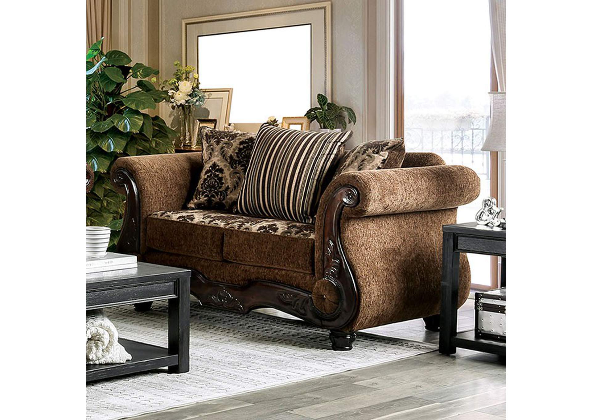Tilde Love Seat,Furniture of America