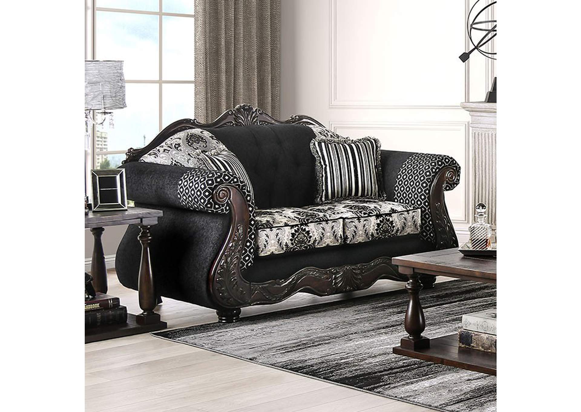 Ronja Love Seat,Furniture of America
