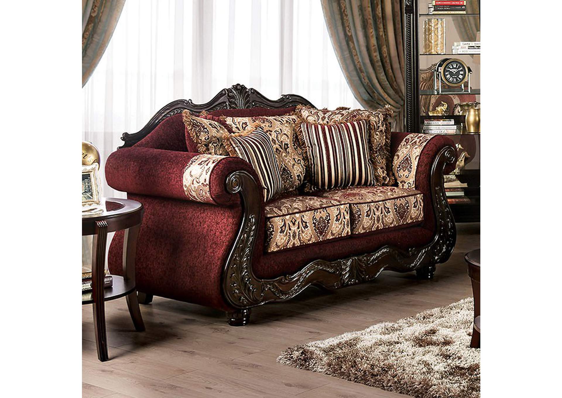 Matteo Love Seat,Furniture of America