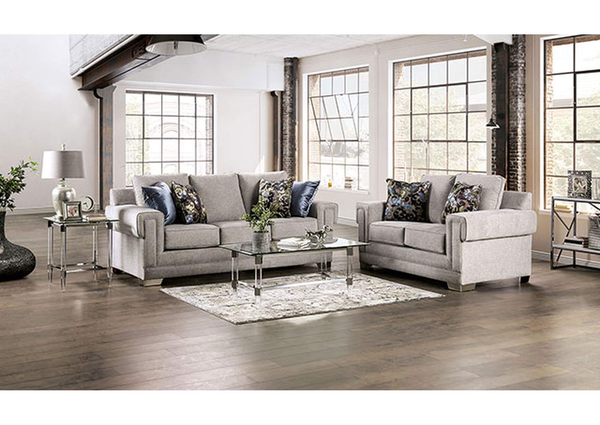 Atherstone Loveseat,Furniture of America