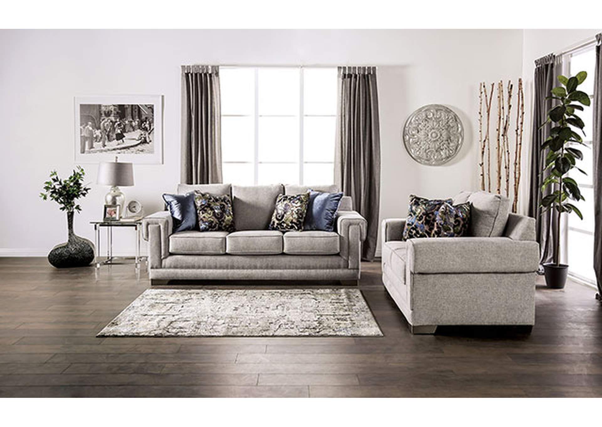 Atherstone Loveseat,Furniture of America