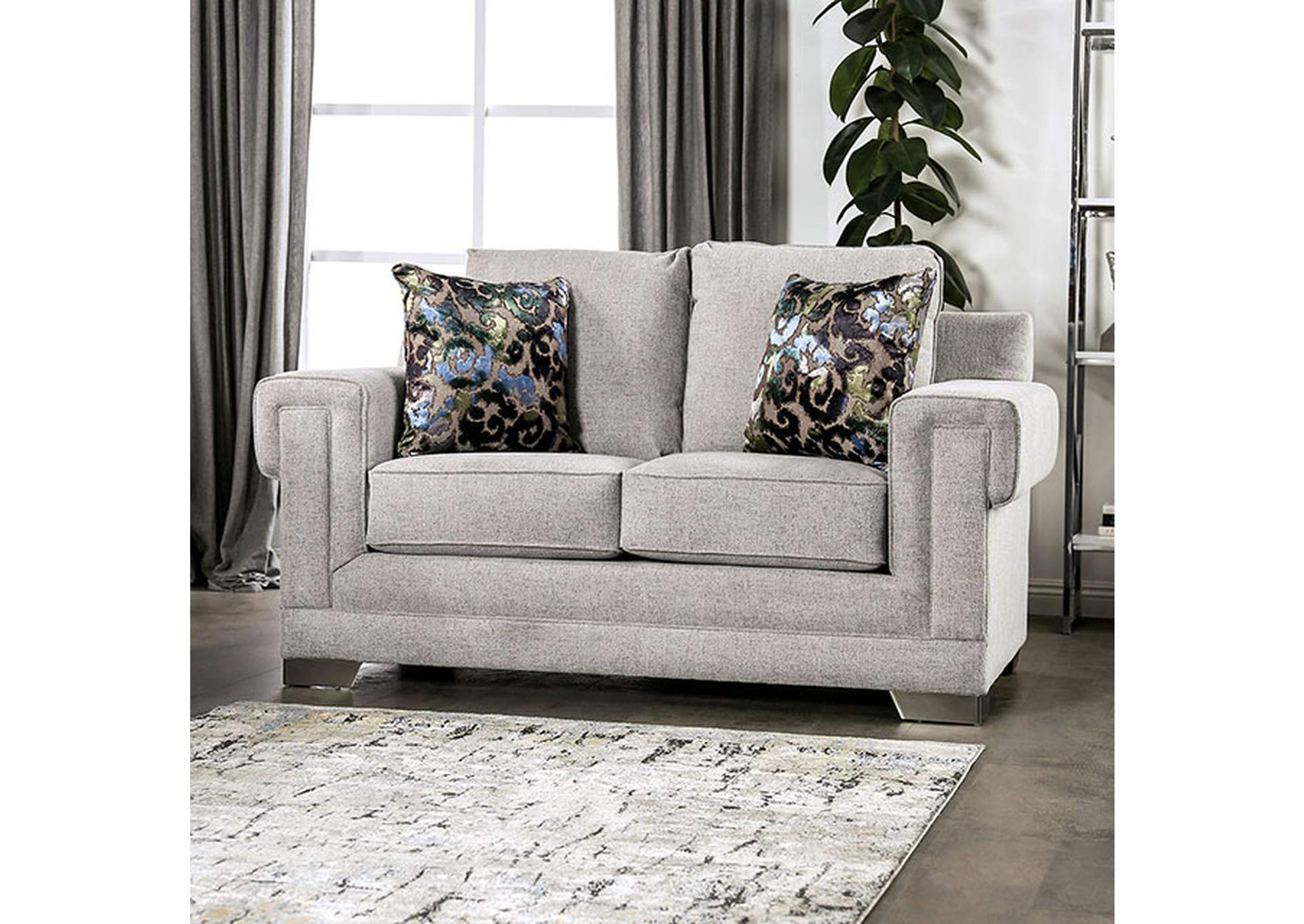 Atherstone Loveseat,Furniture of America