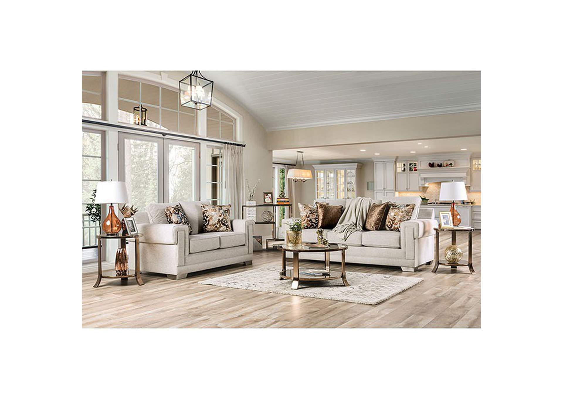 Emely Love Seat,Furniture of America