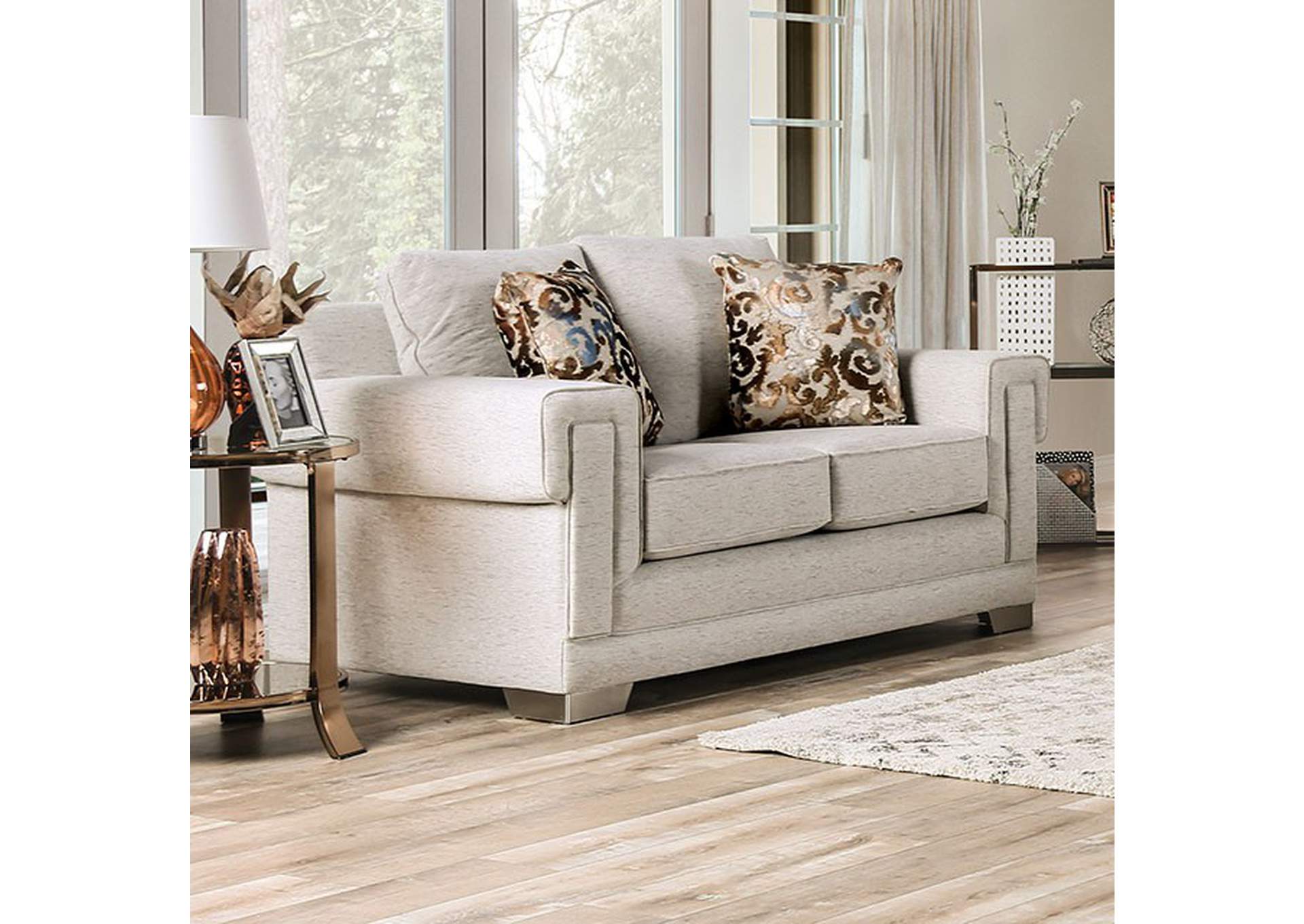 Emely Love Seat,Furniture of America