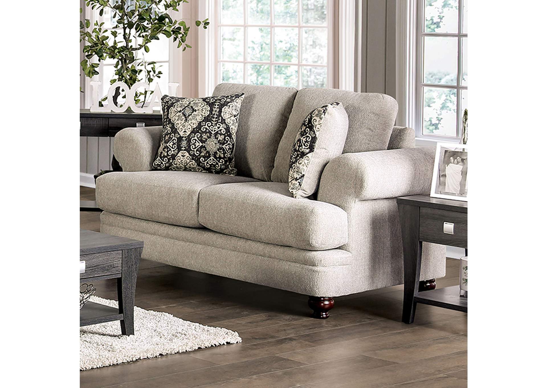 Miramar Loveseat,Furniture of America