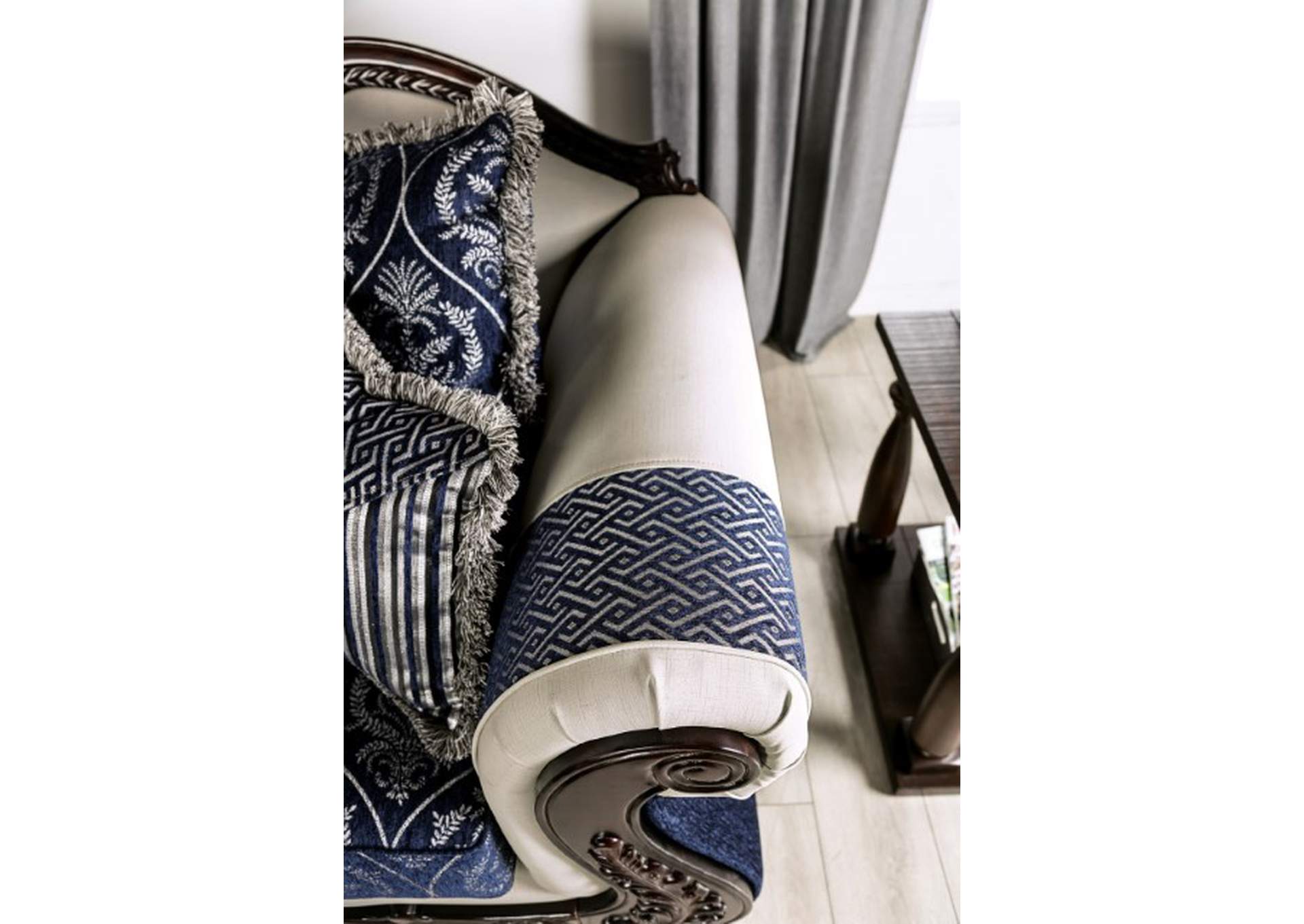 Navarre Loveseat,Furniture of America