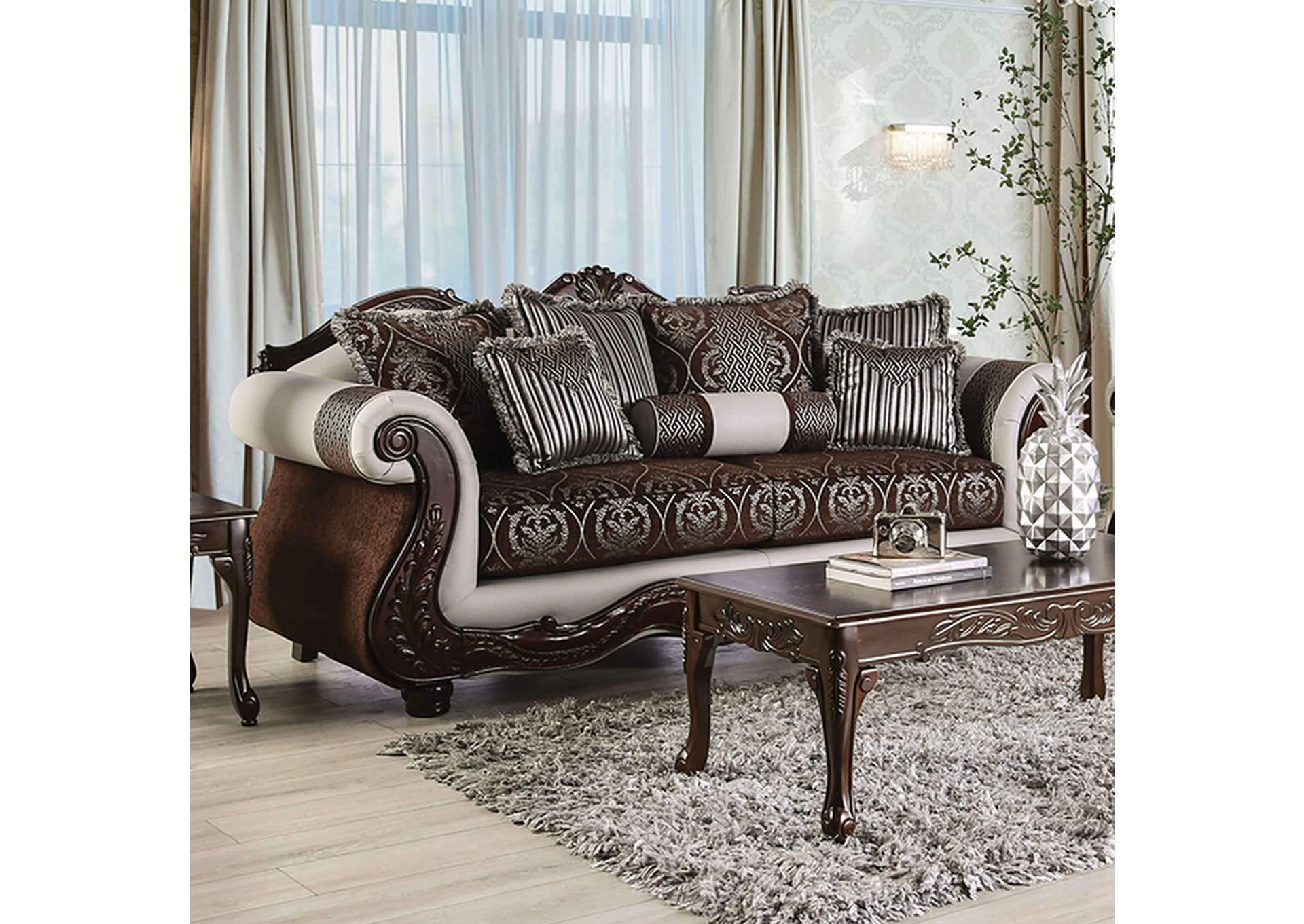 Navarre Sofa,Furniture of America