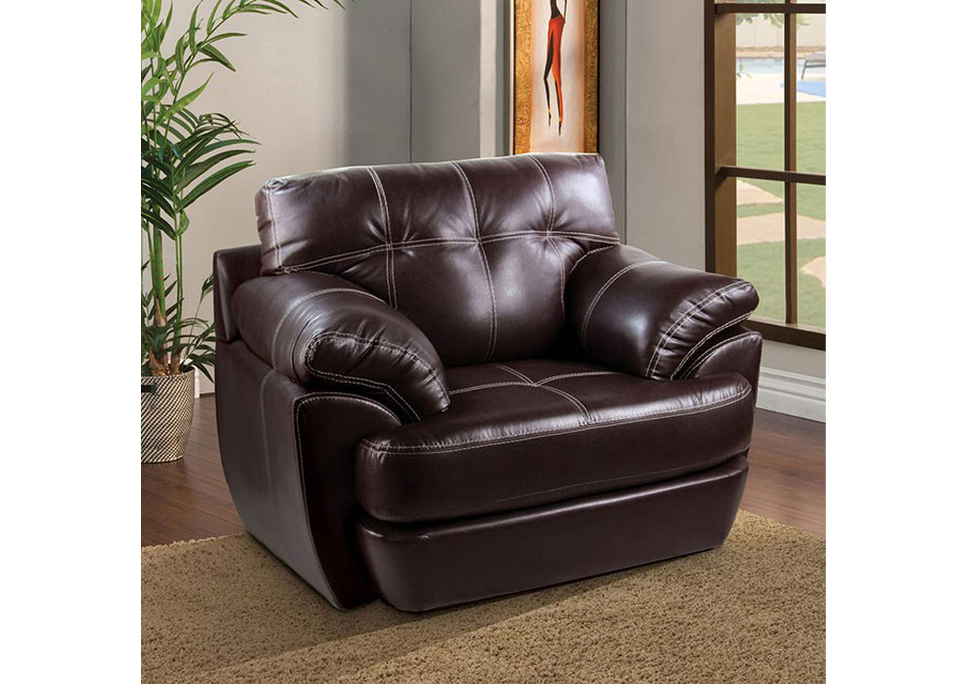 Morton Chair,Furniture of America