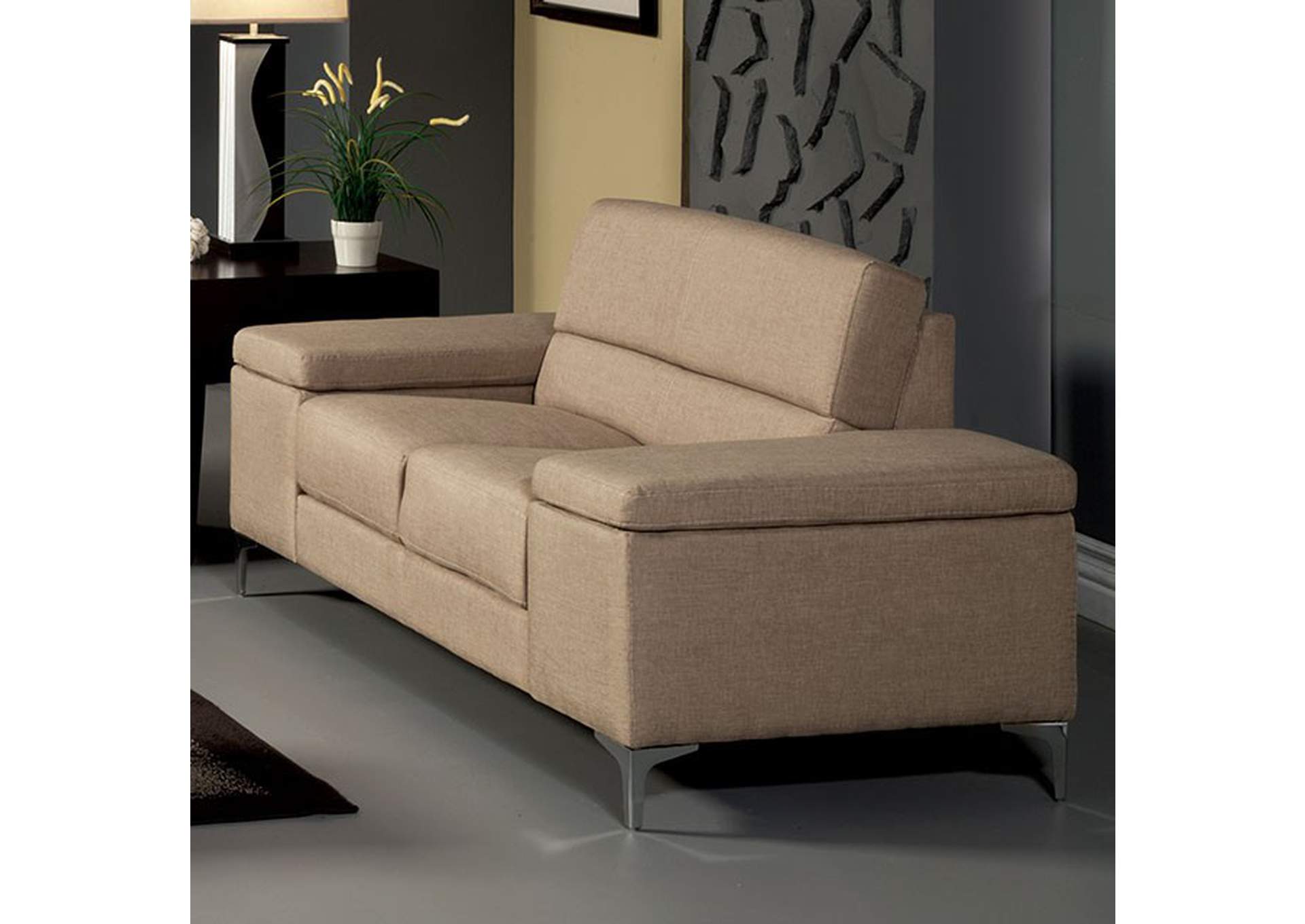 Rhodes Love Seat,Furniture of America