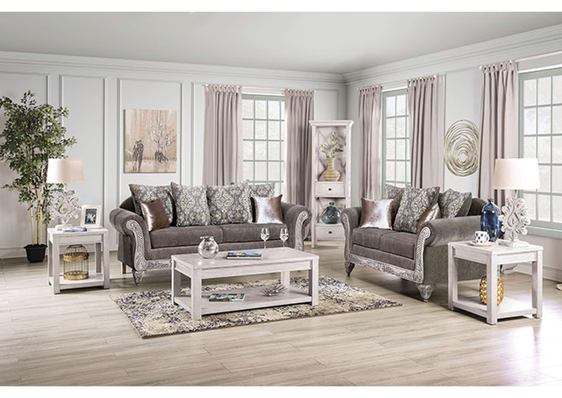 Velletri Loveseat,Furniture of America