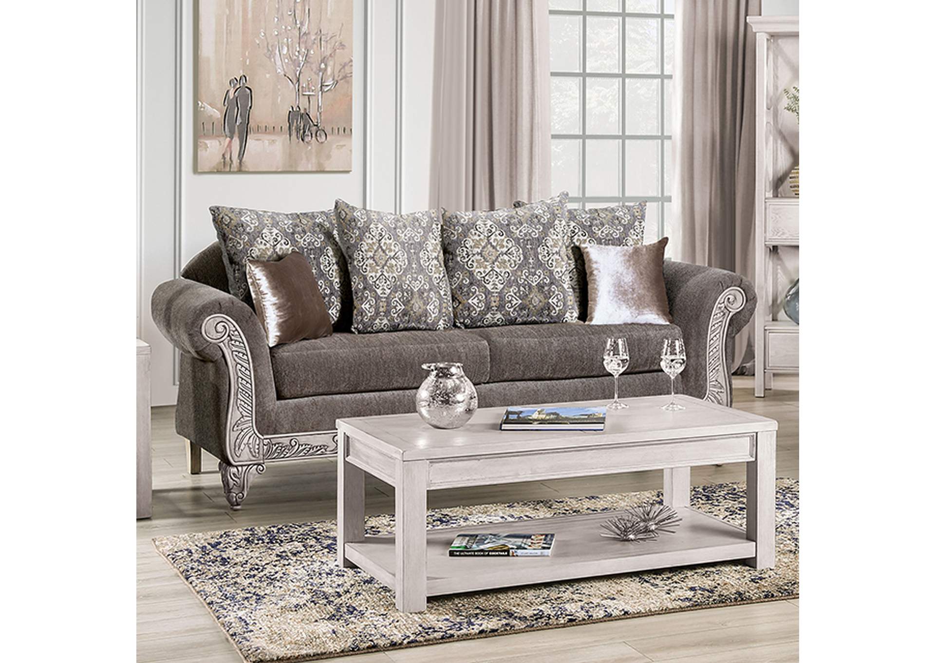 Velletri Sofa,Furniture of America