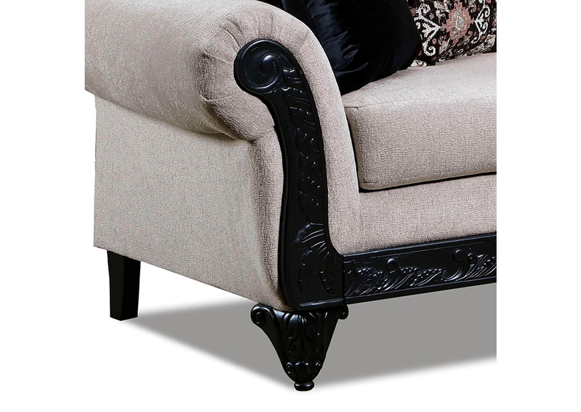 Molfetta Sofa,Furniture of America