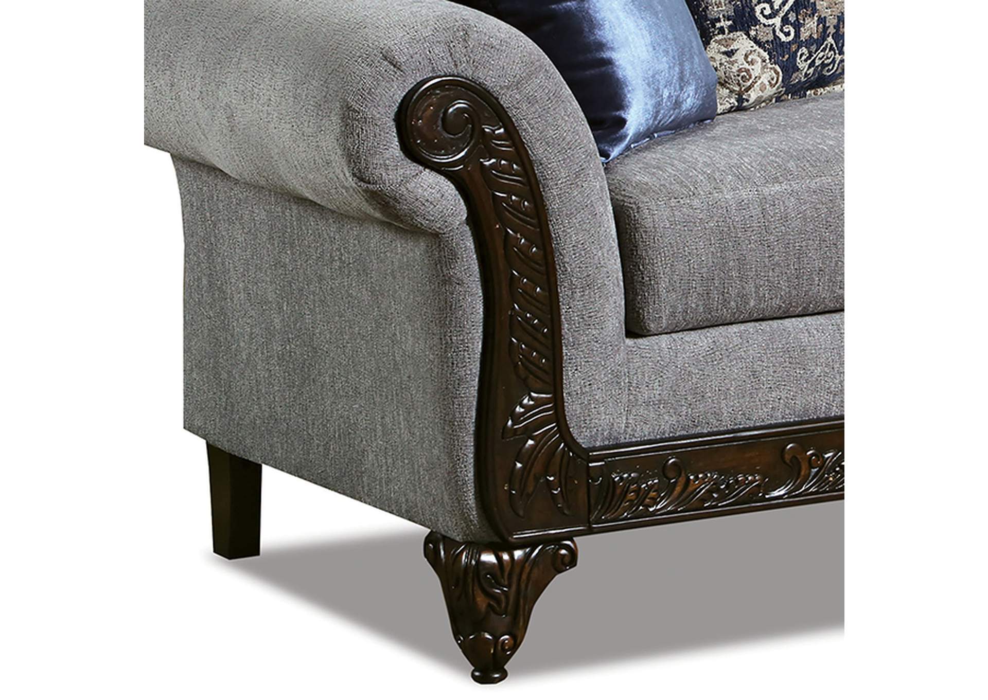 Gustavo Loveseat,Furniture of America