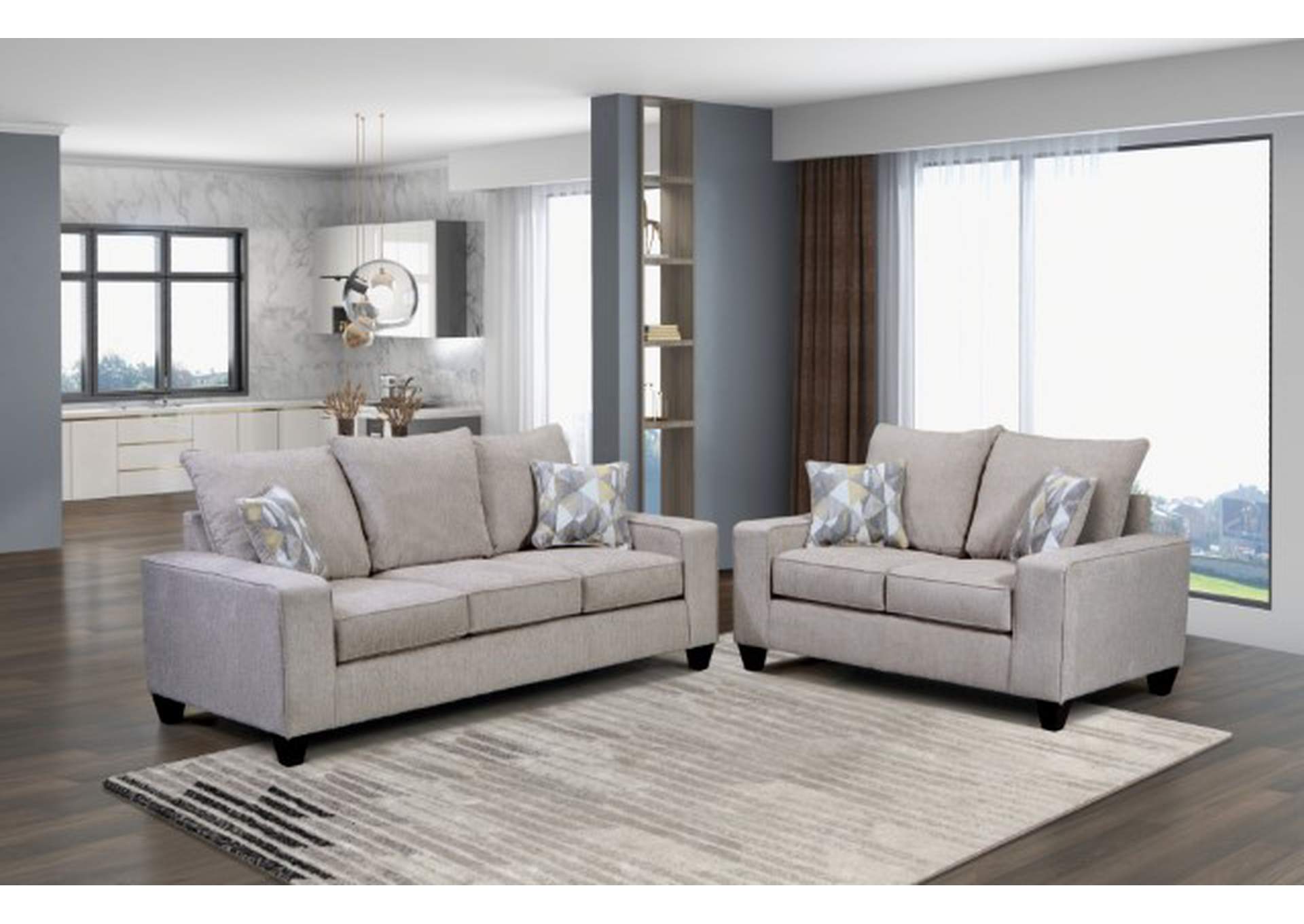 West Acton Loveseat,Furniture of America
