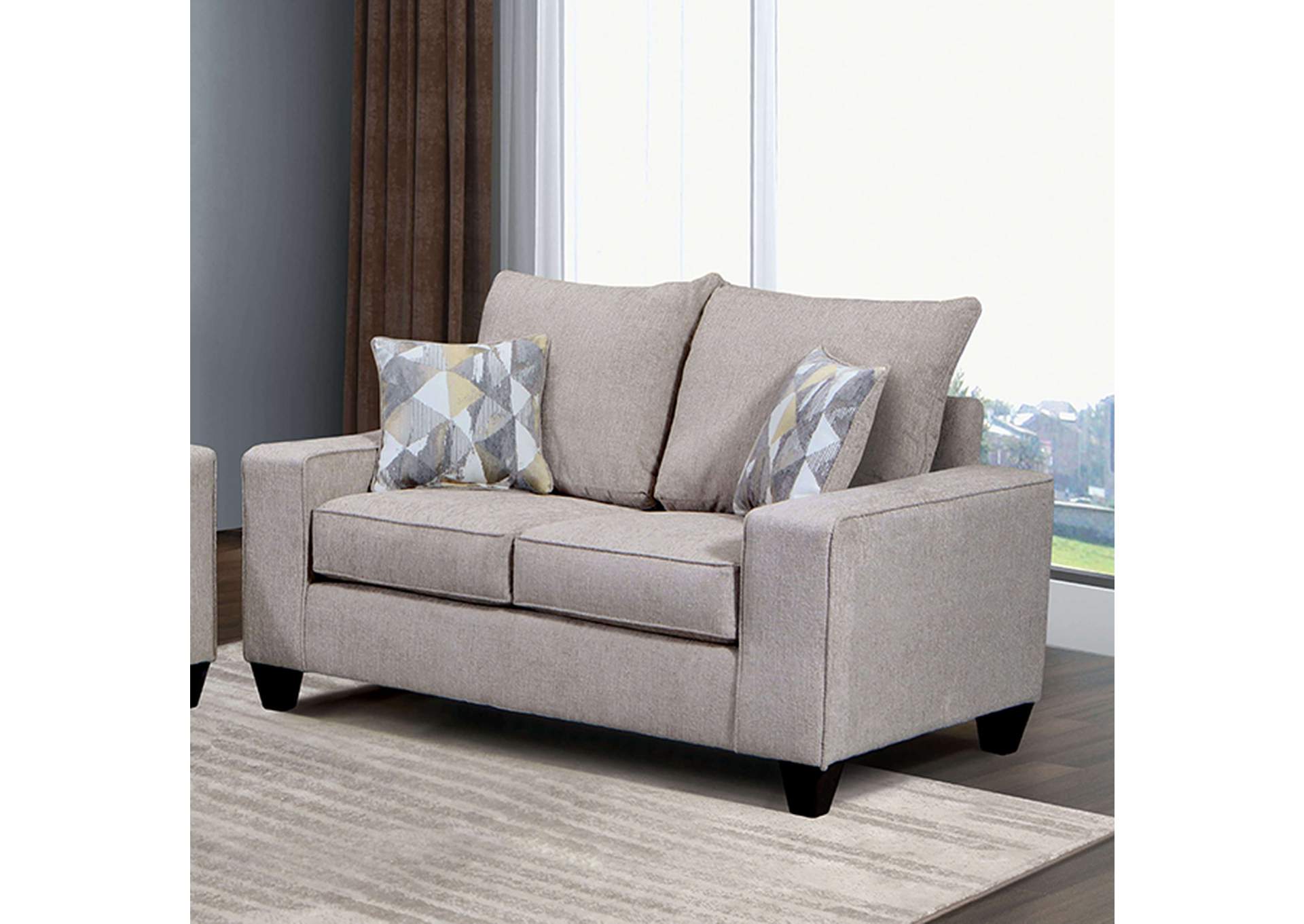 West Acton Loveseat,Furniture of America