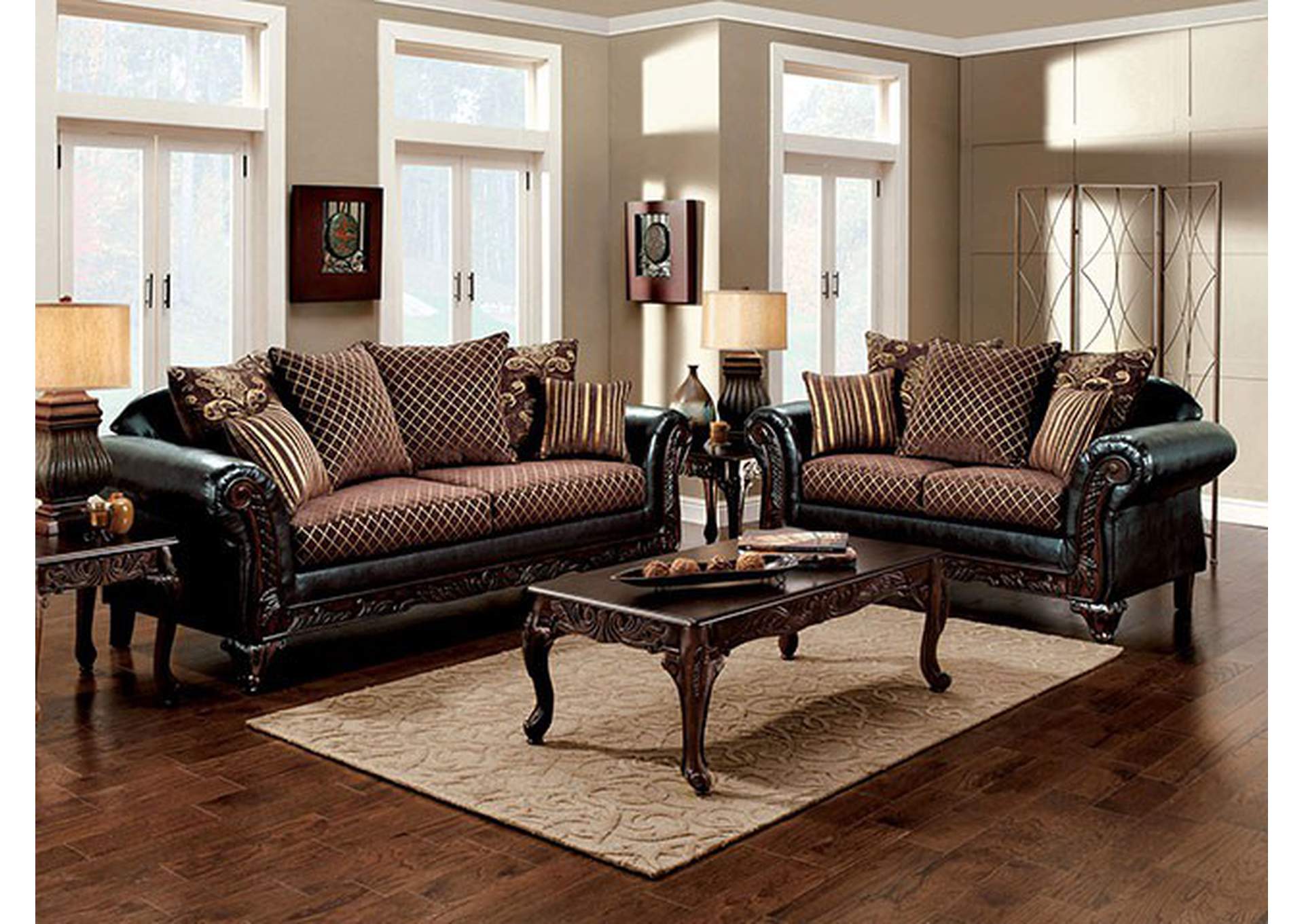 San Roque Sofa,Furniture of America