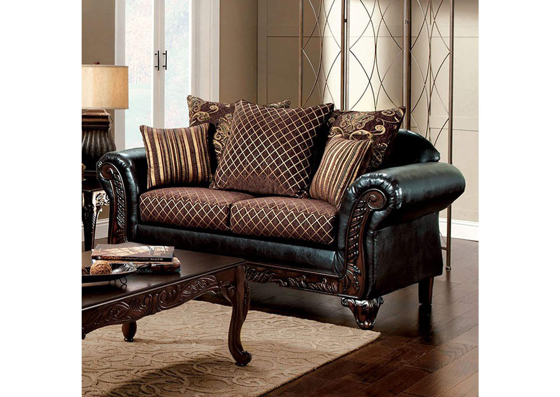 San Roque Love Seat,Furniture of America