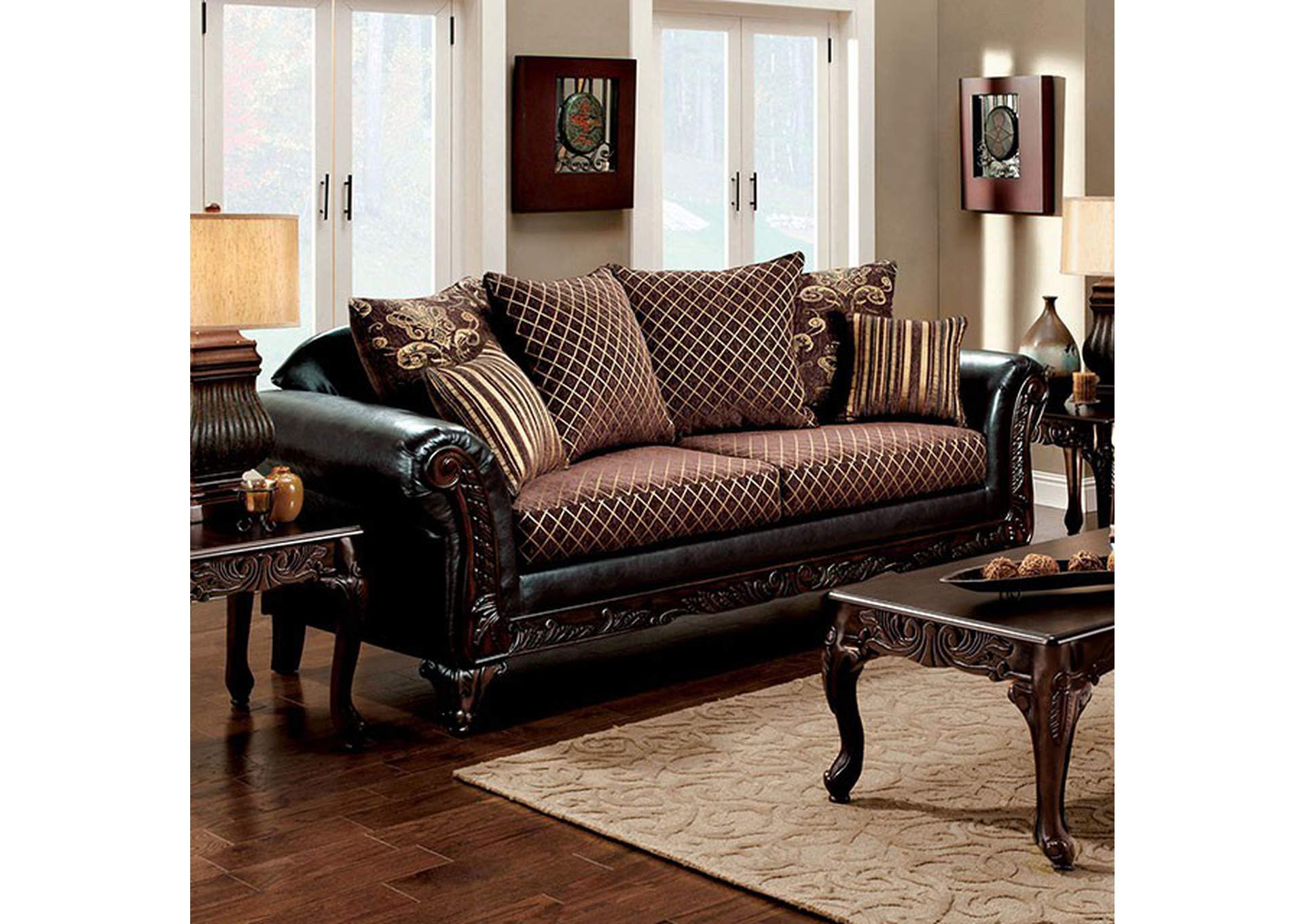 San Roque Sofa,Furniture of America