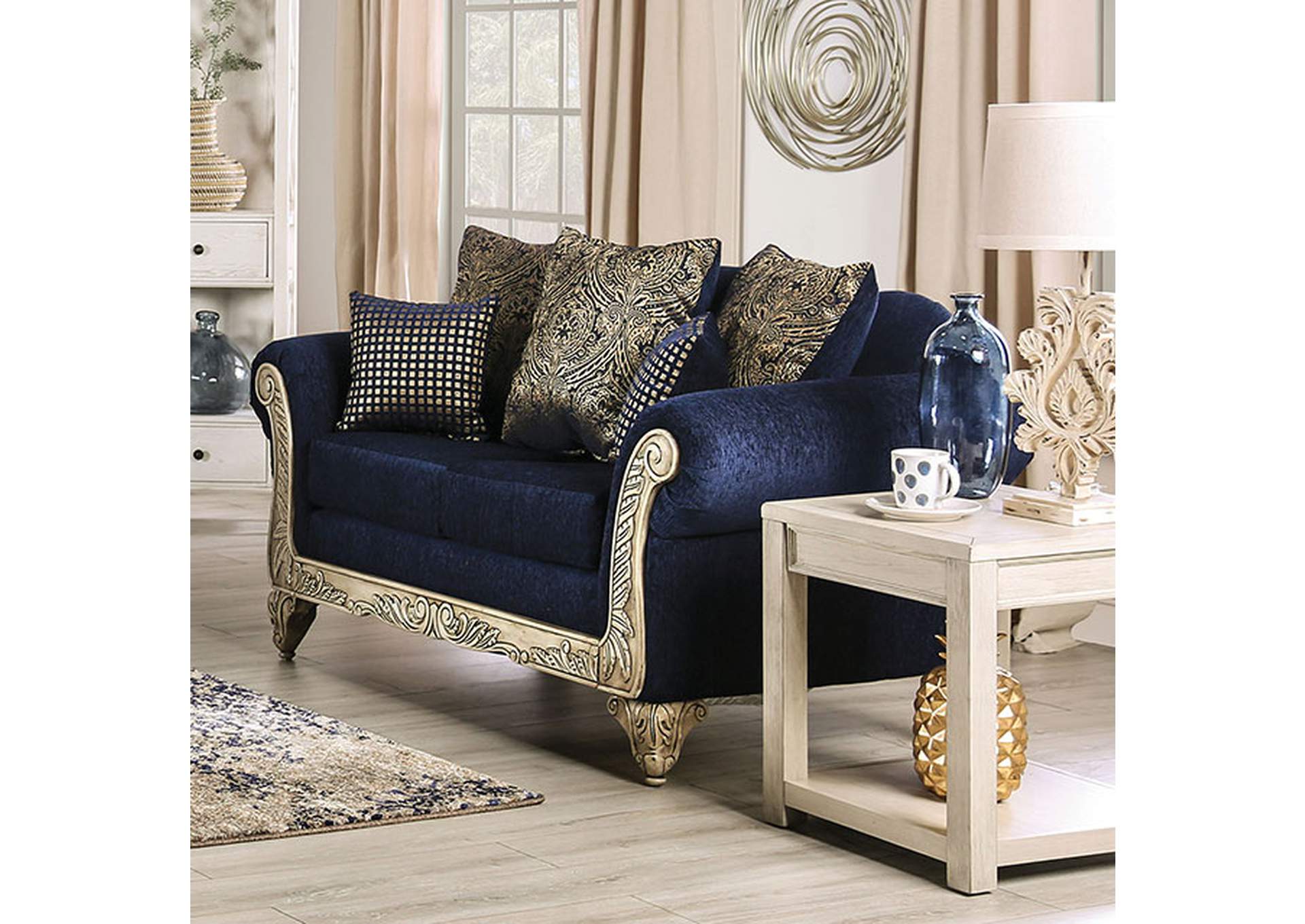 Marinella Loveseat,Furniture of America