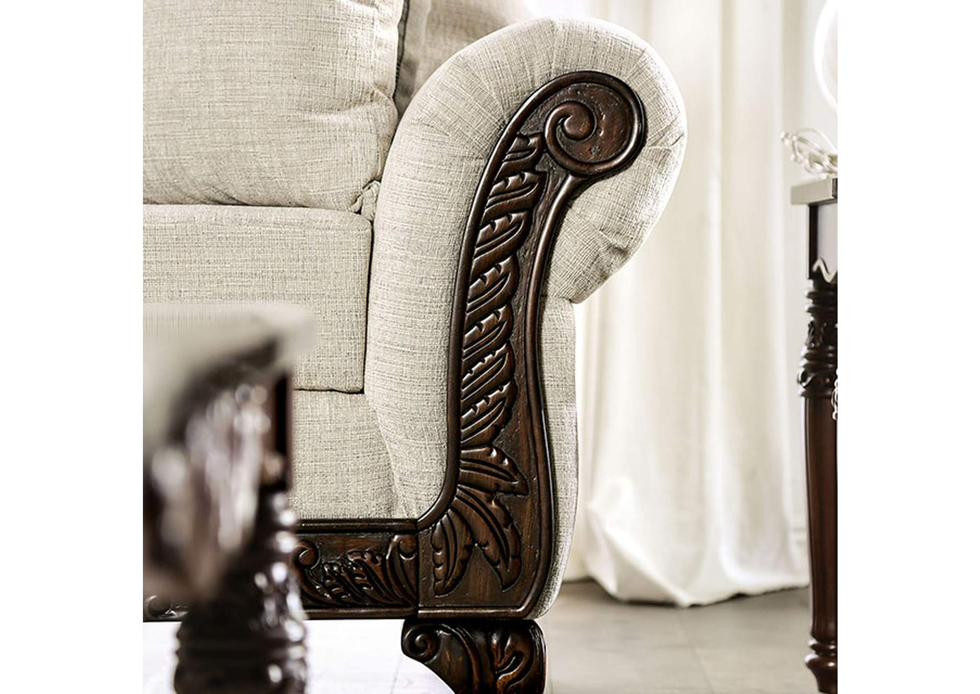 Cassani Loveseat,Furniture of America