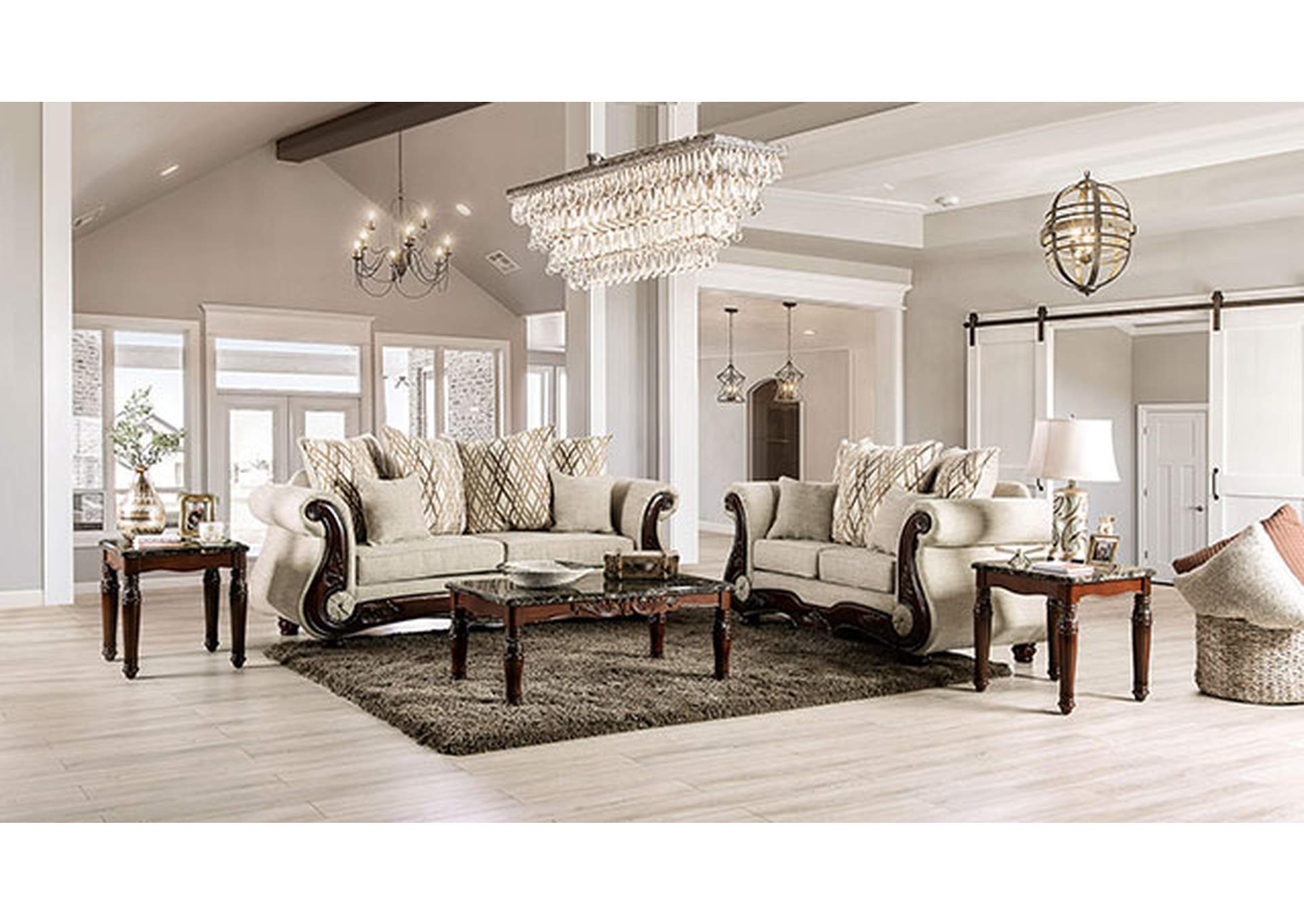 Giardino Sofa,Furniture of America