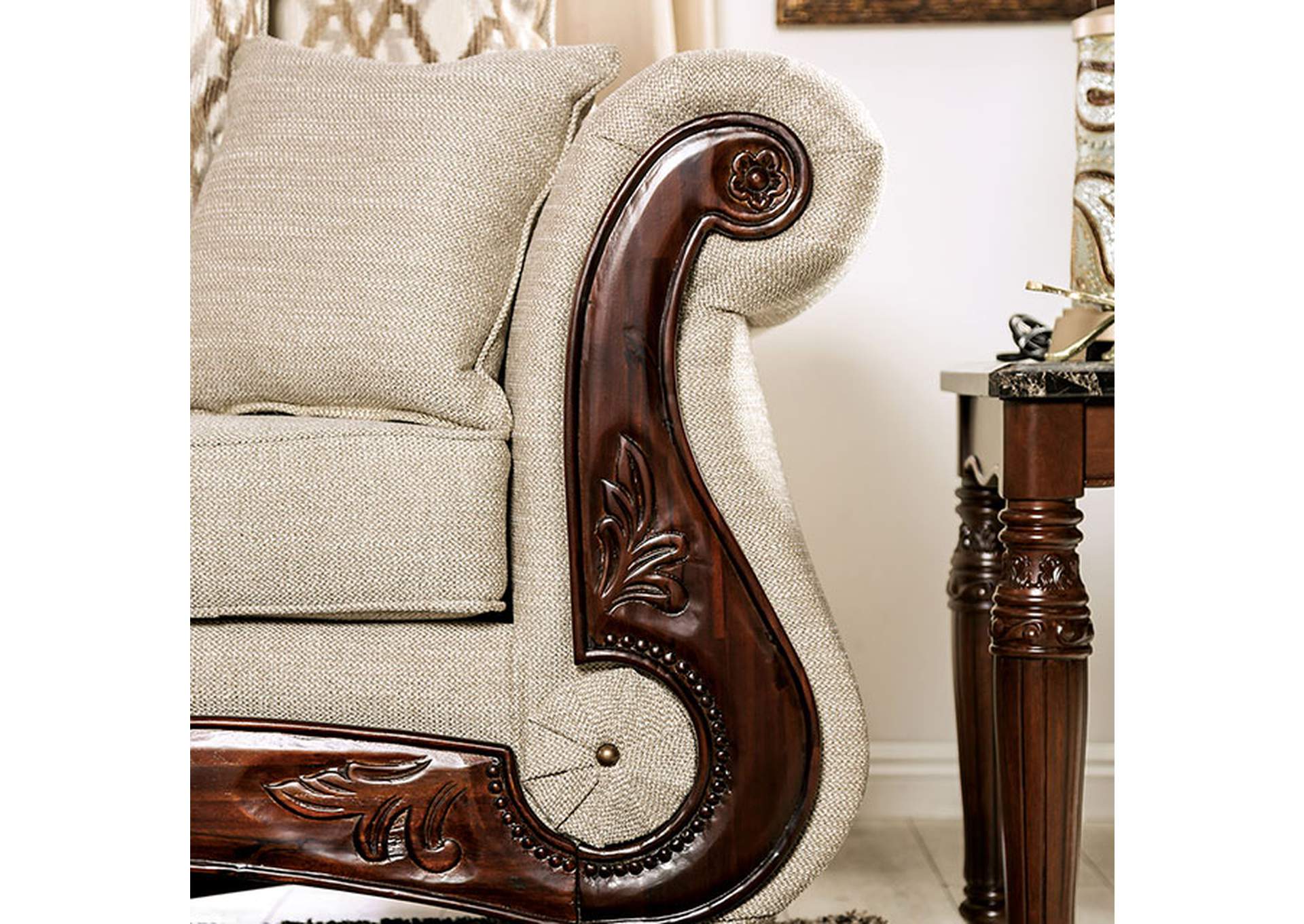 Giardino Sofa,Furniture of America