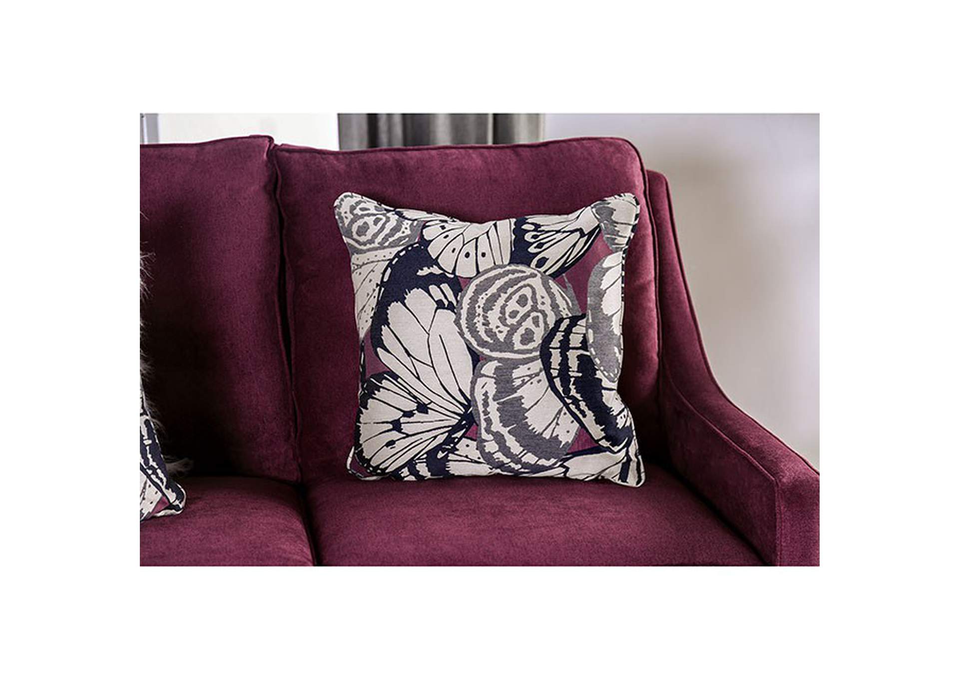 Jillian Love Seat,Furniture of America