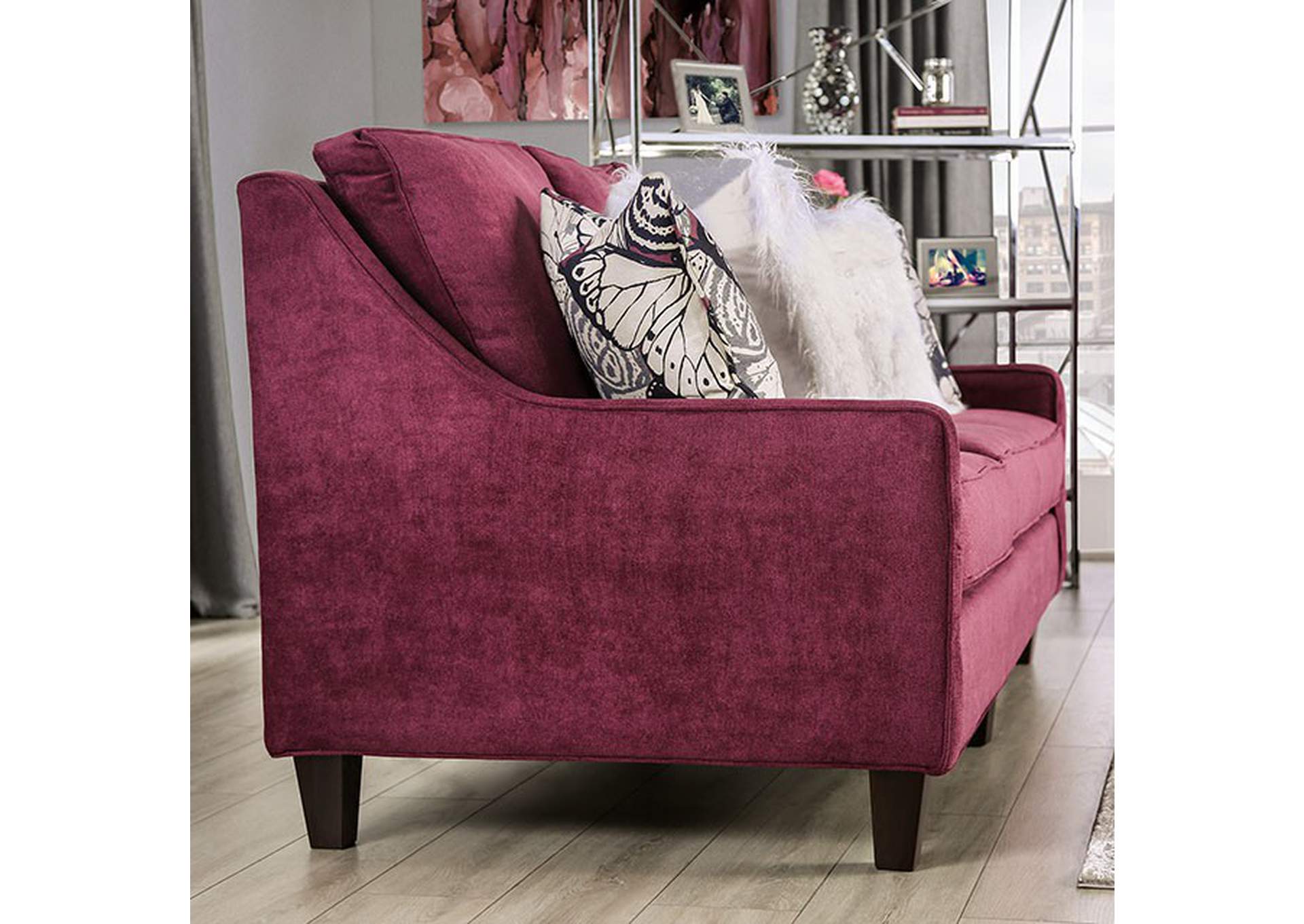 Jillian Love Seat,Furniture of America