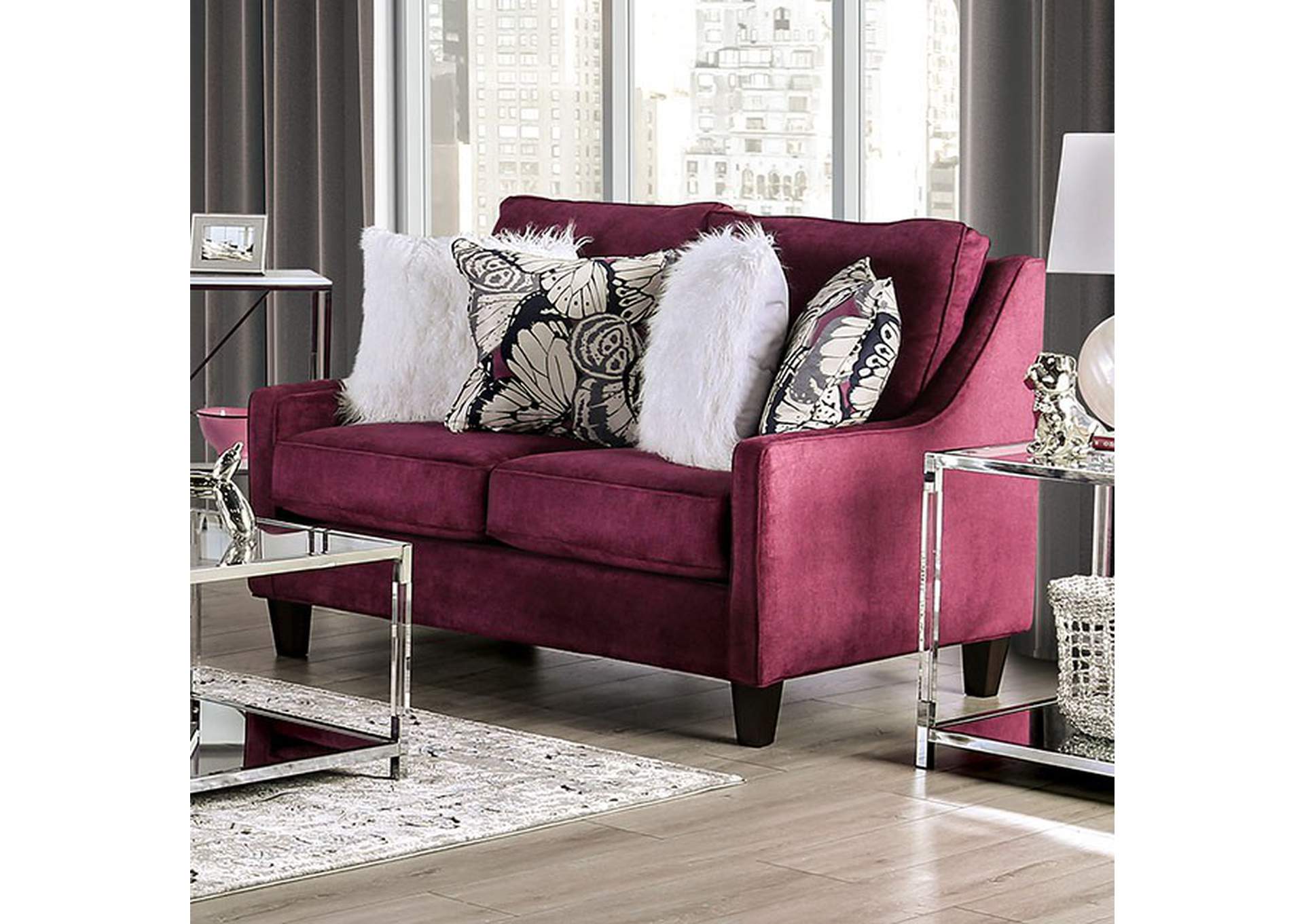 Jillian Love Seat,Furniture of America
