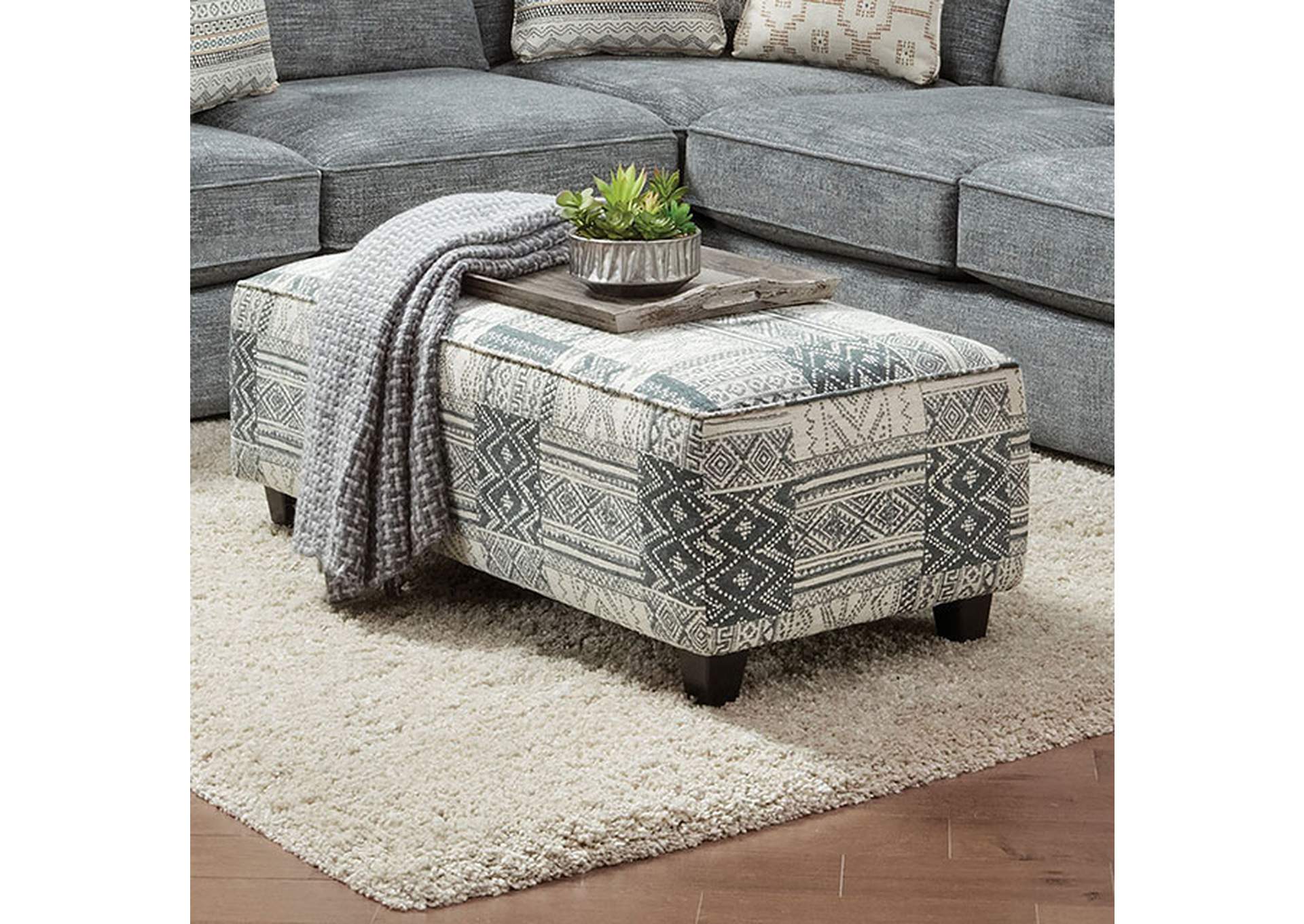 Eastleigh Ottoman,Furniture of America