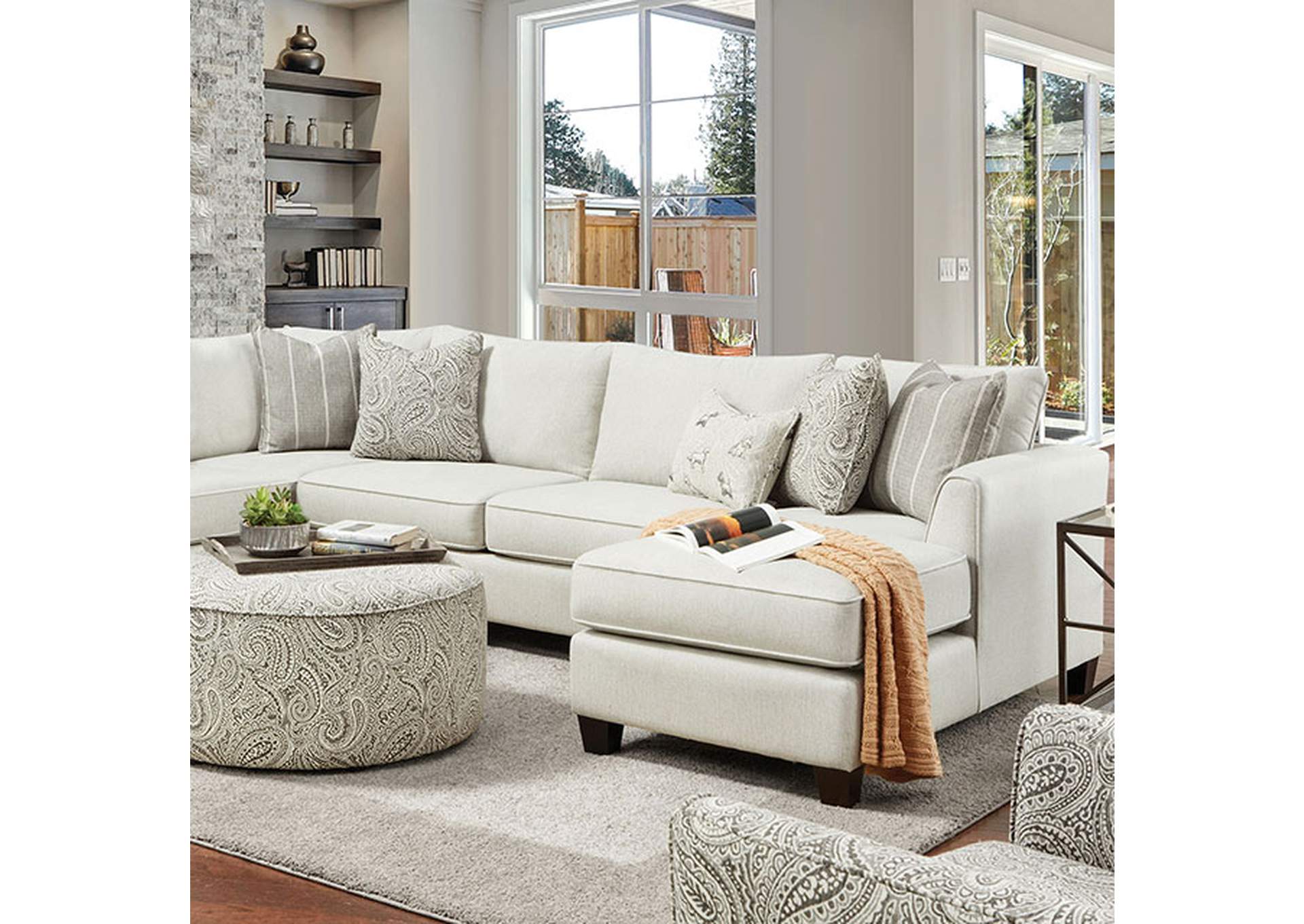 Pocklington Sectional,Furniture of America