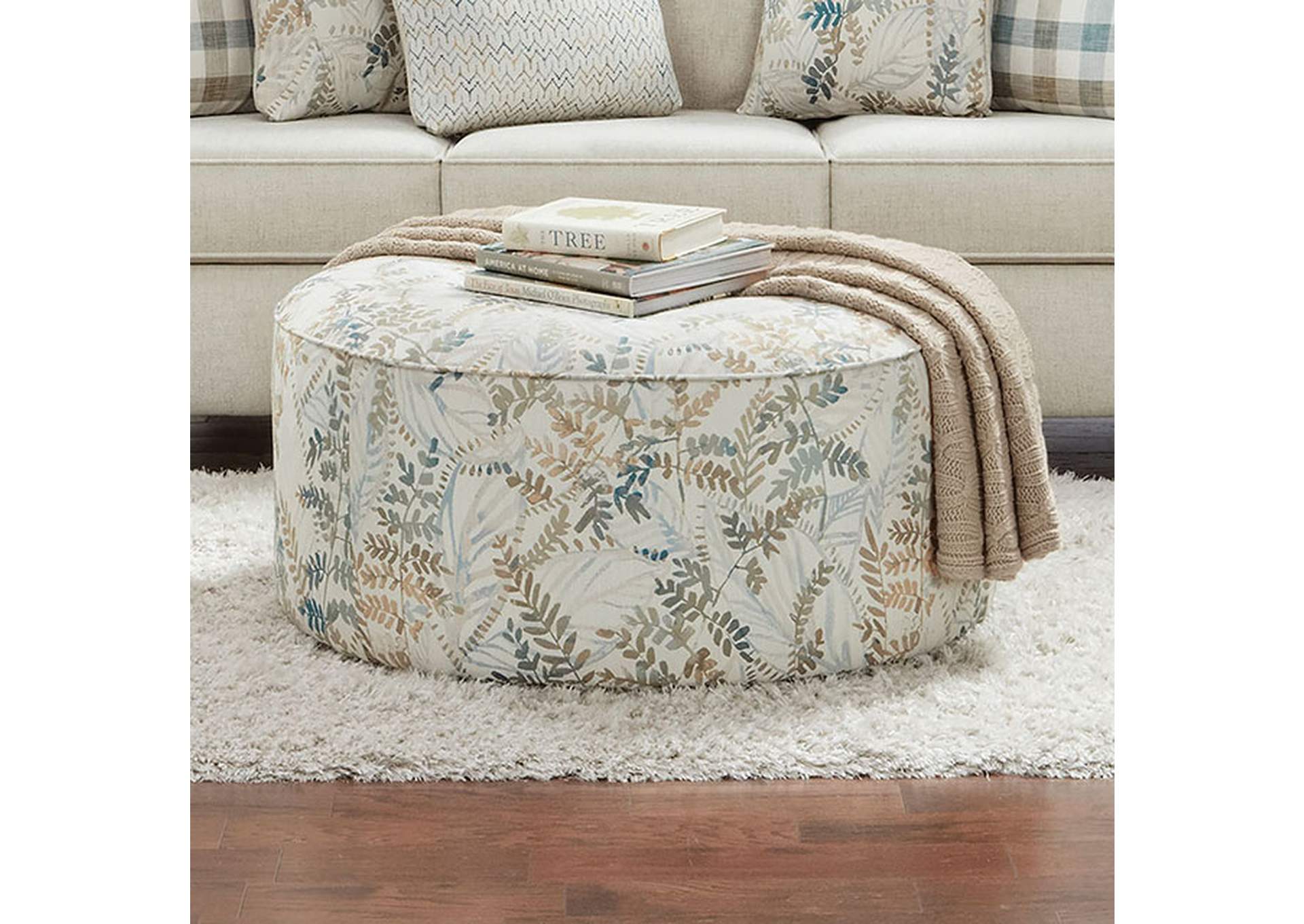 Cadigan Ottoman,Furniture of America
