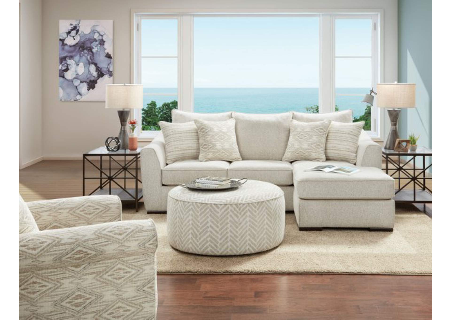 Saltney Sectional,Furniture of America