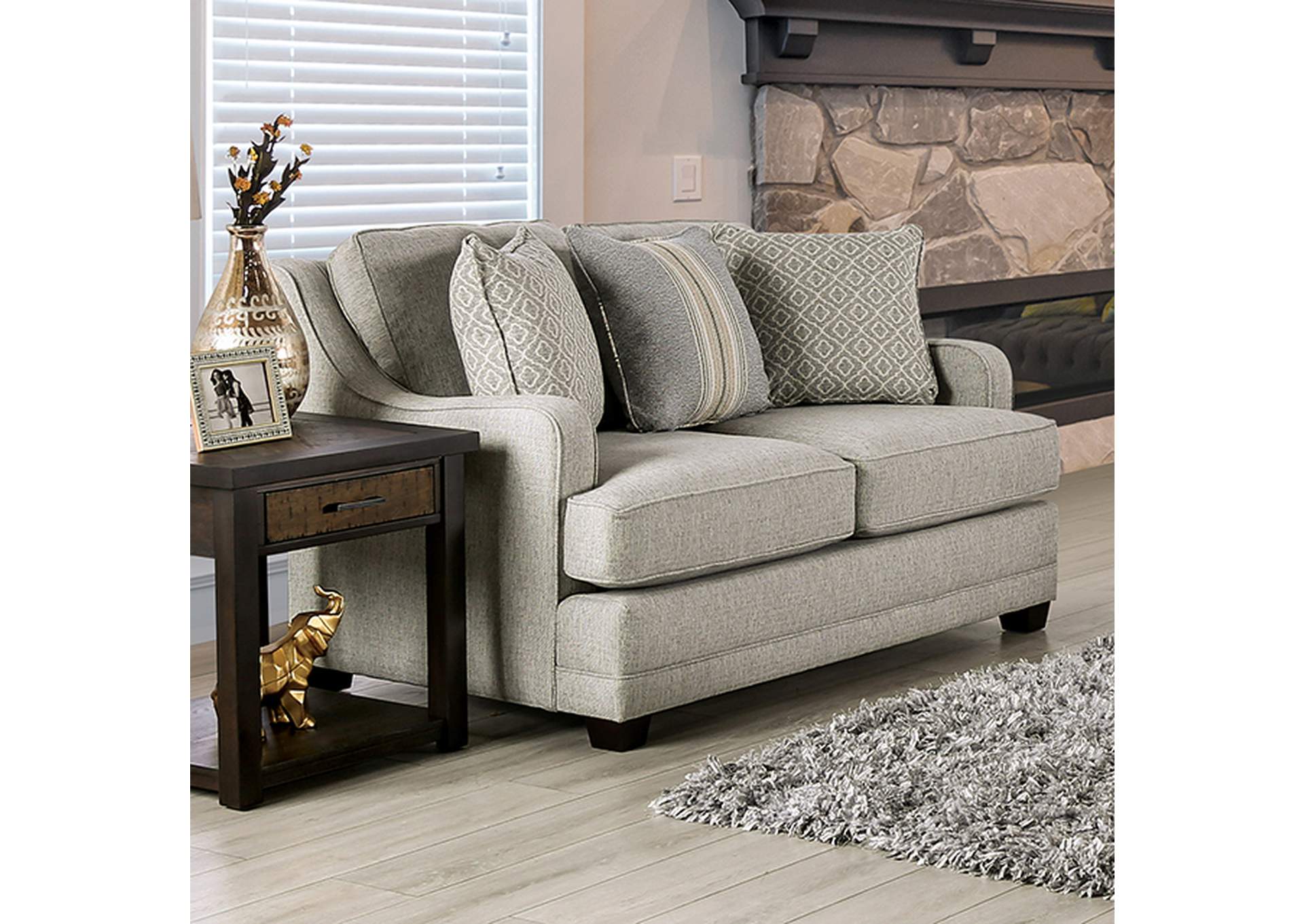 Stephney Loveseat,Furniture of America
