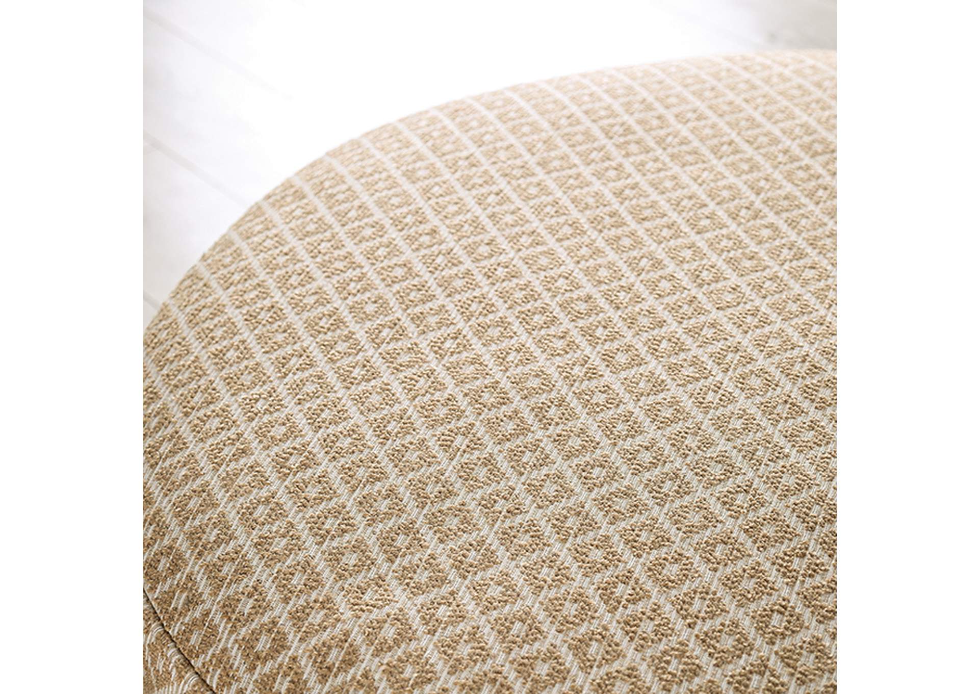 Stephney Ottoman,Furniture of America