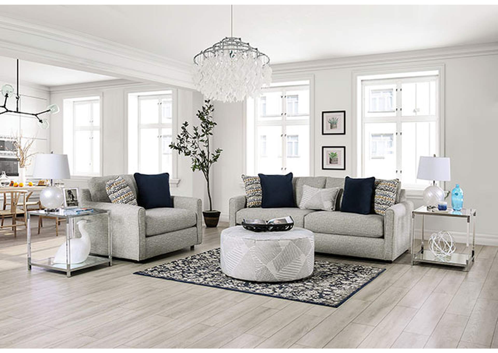 Chancery Ottoman,Furniture of America