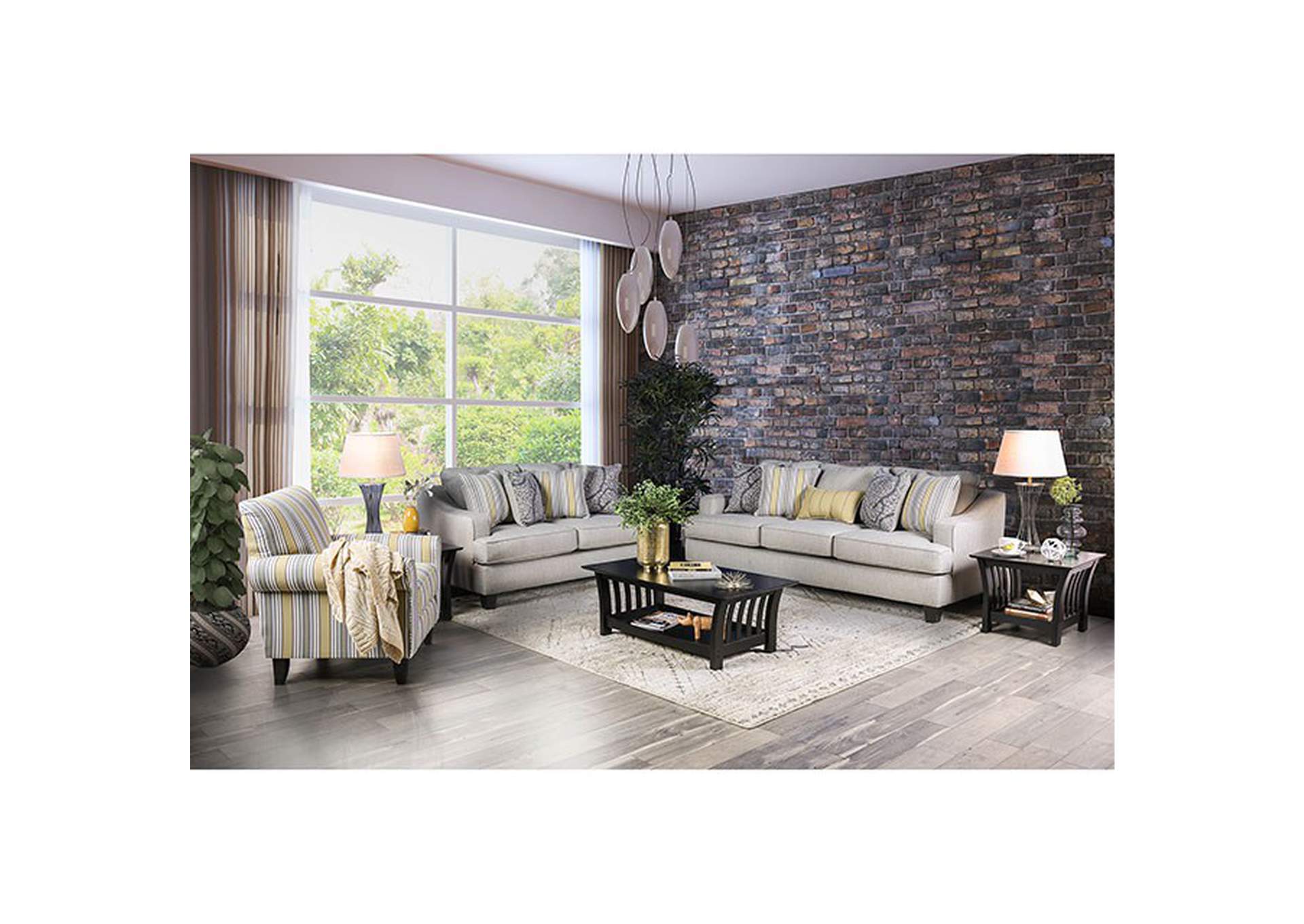 Wilkie Love Seat,Furniture of America