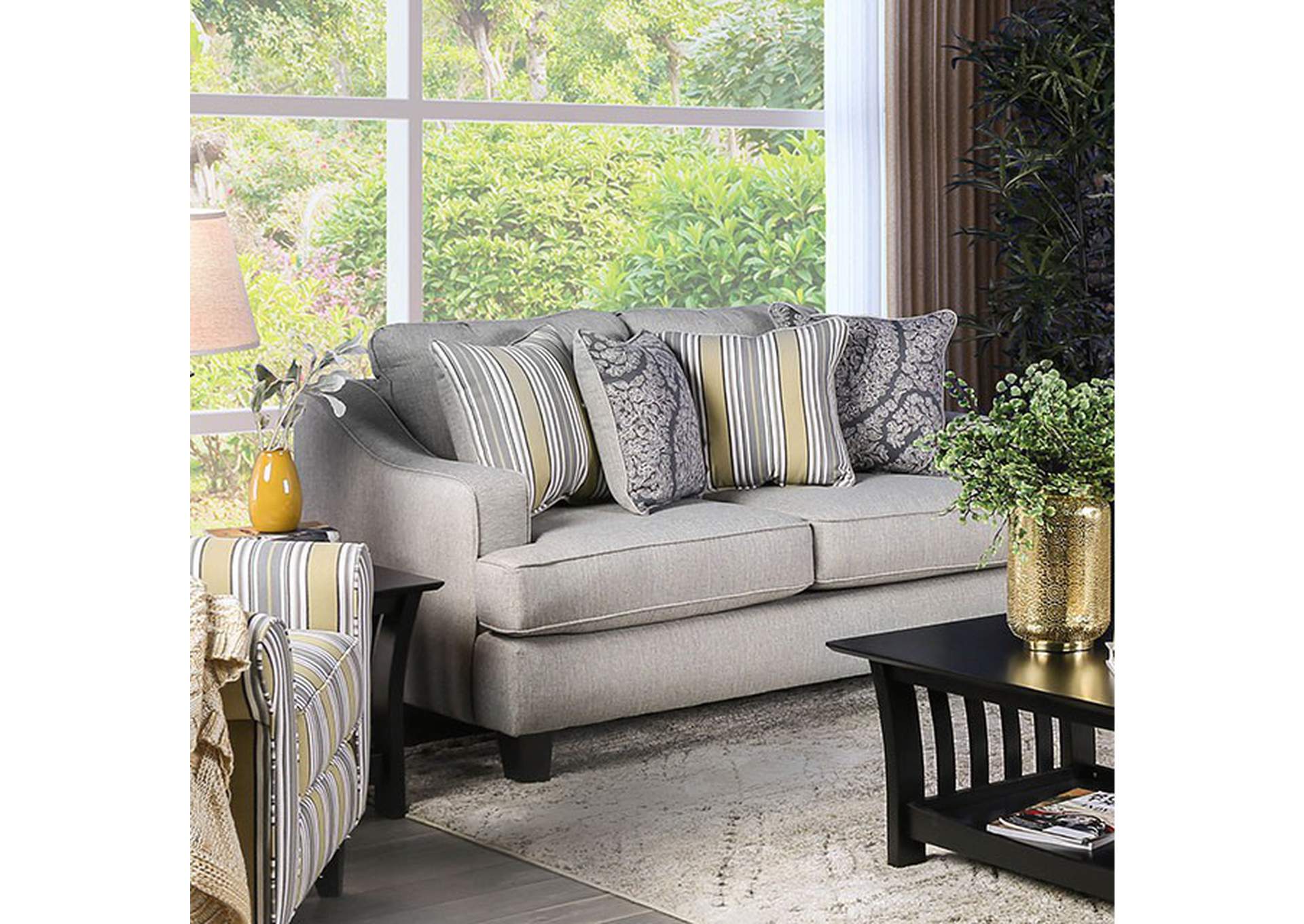 Wilkie Love Seat,Furniture of America