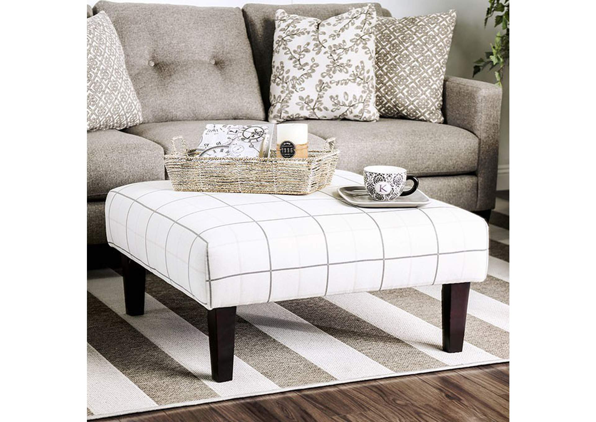Dorset Ottoman,Furniture of America