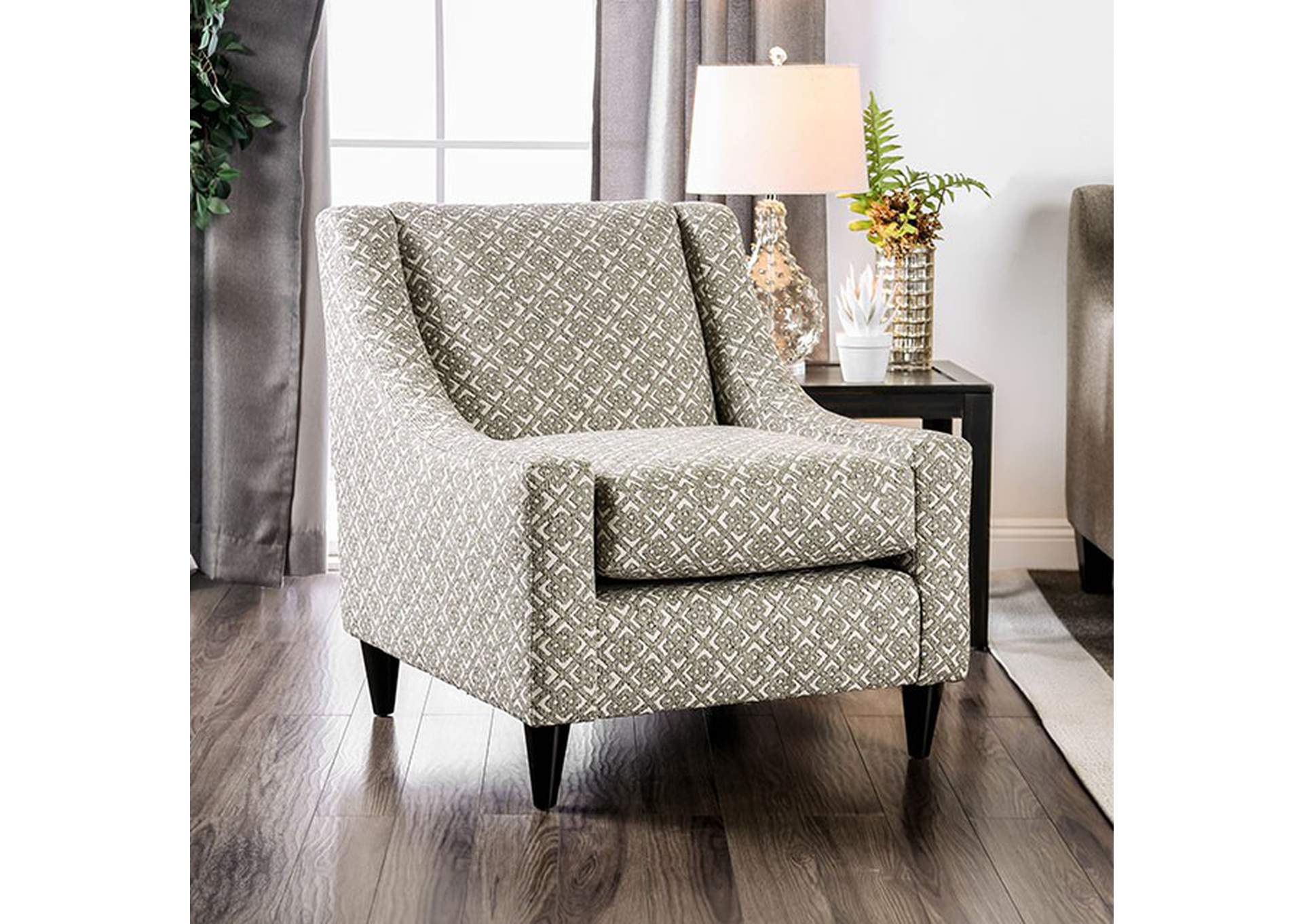 Dorset Square Chair,Furniture of America