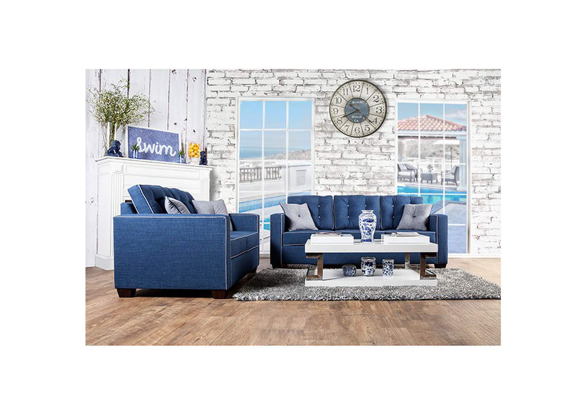 Ravel Love Seat,Furniture of America
