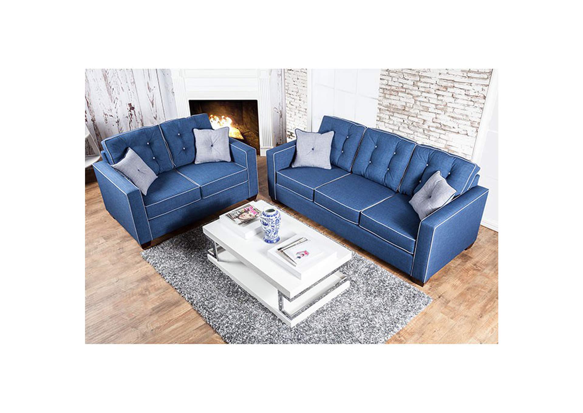 Ravel Love Seat,Furniture of America