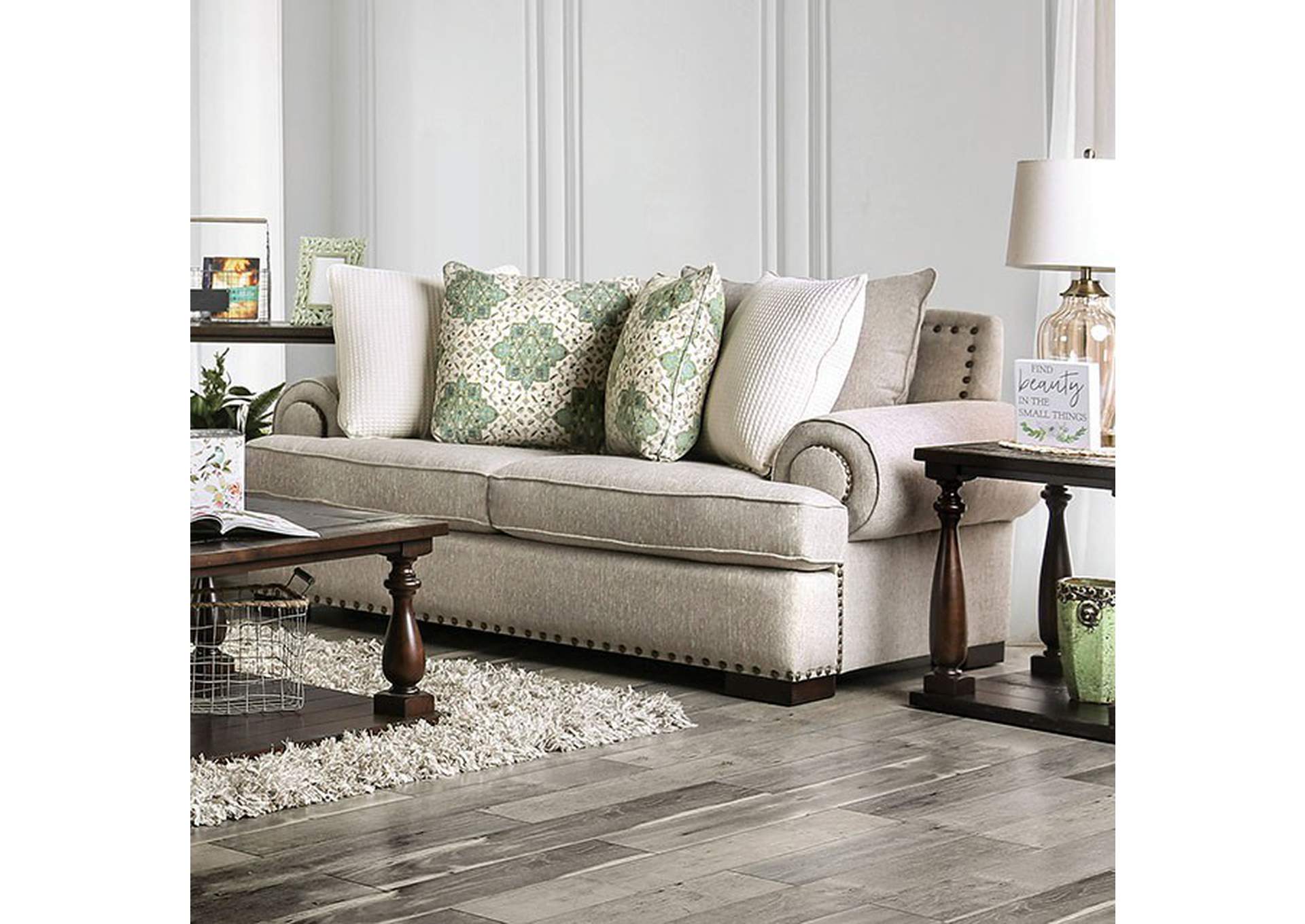 Yates Love Seat,Furniture of America