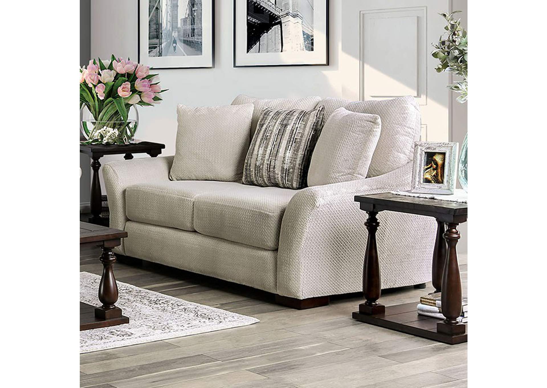 Oacoma Love Seat,Furniture of America