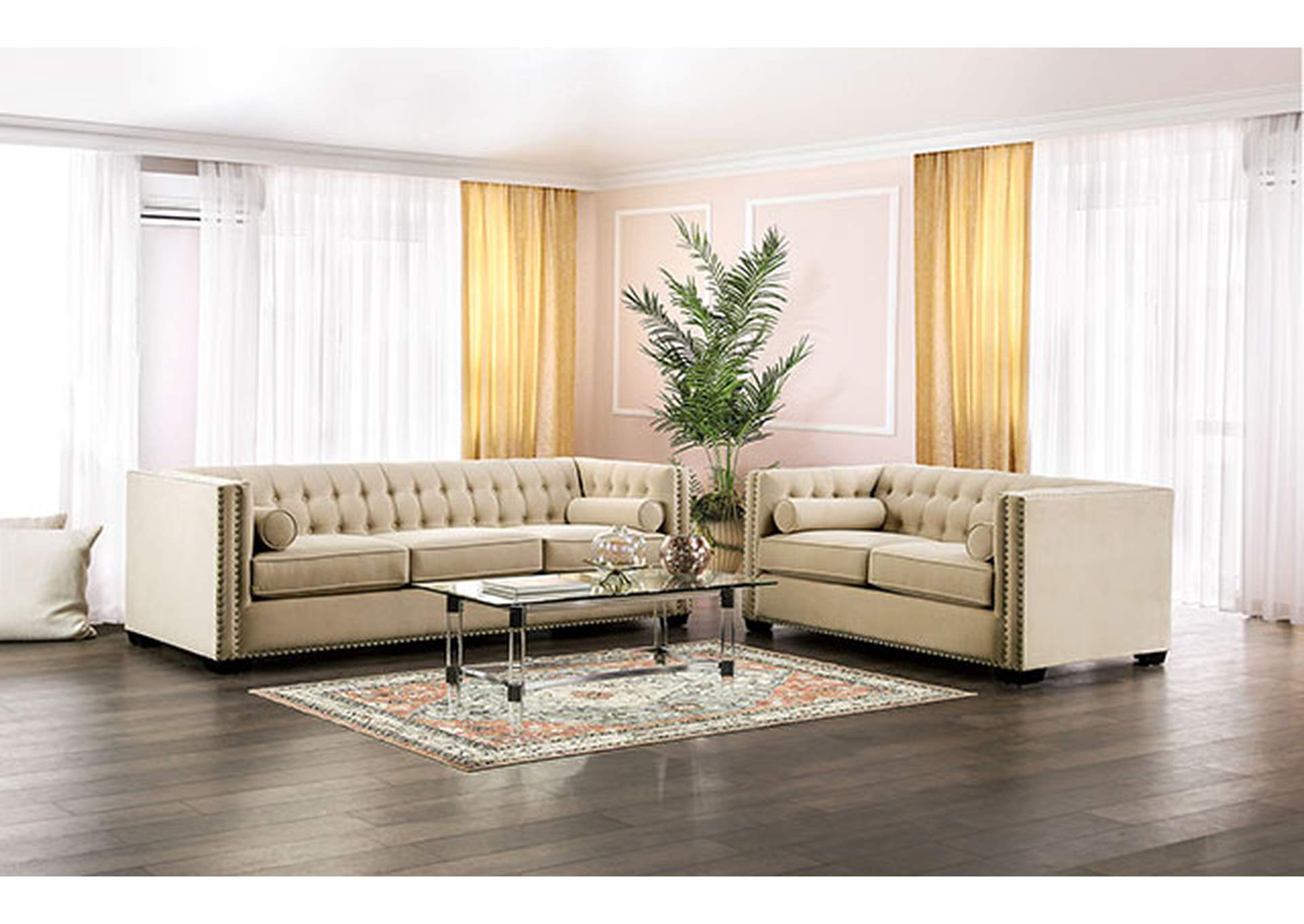 Elliot Loveseat,Furniture of America