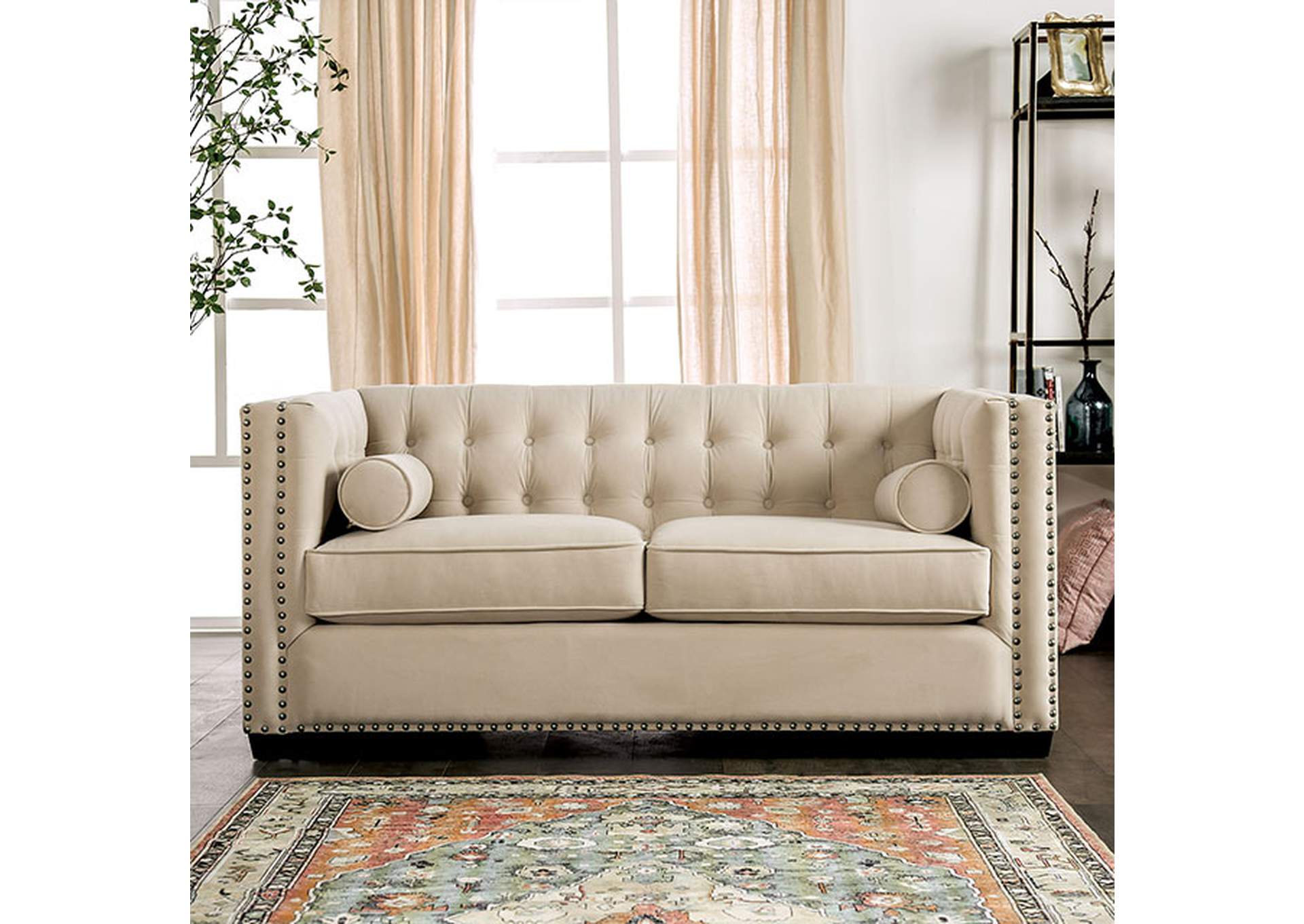 Elliot Loveseat,Furniture of America